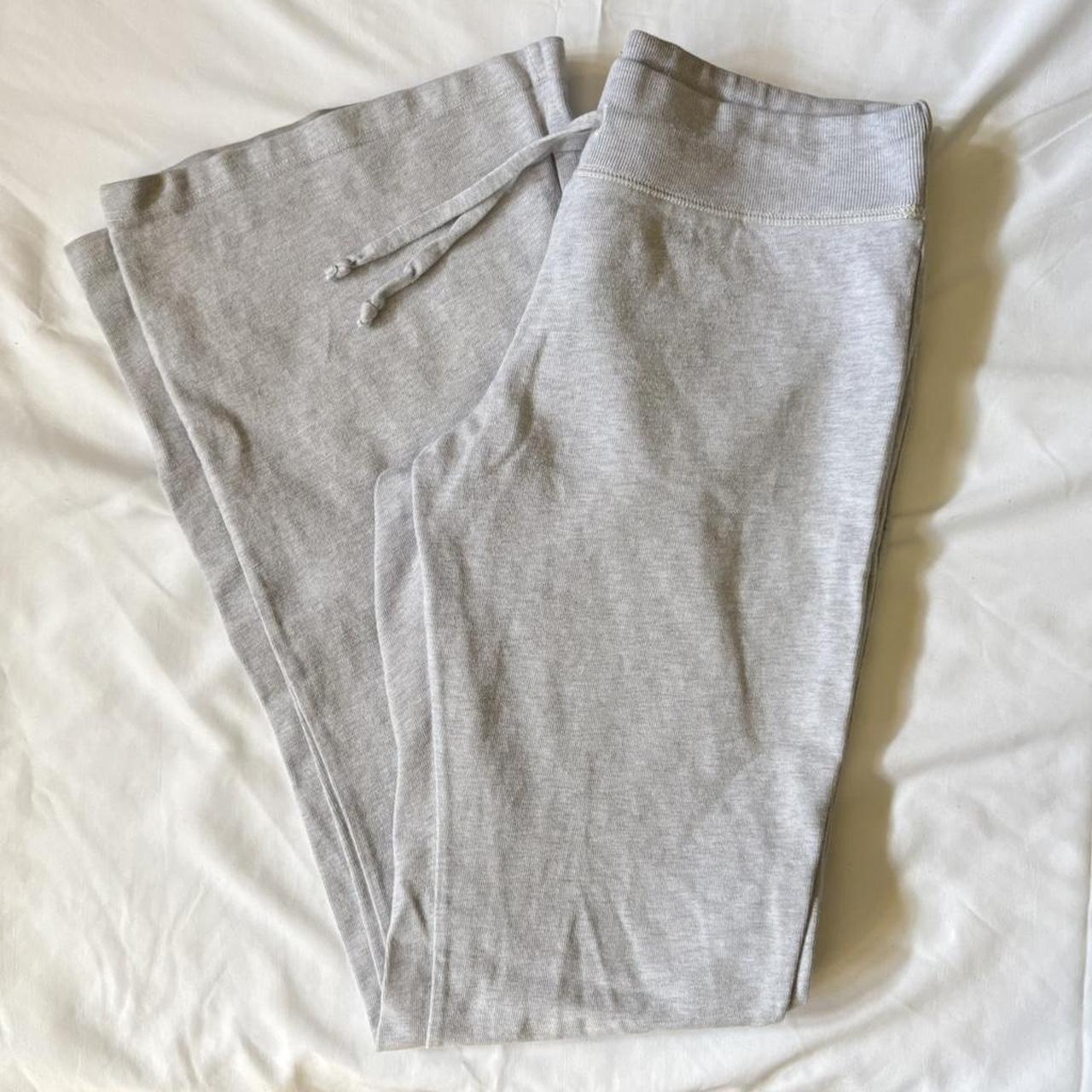 Brandy Melville Women's Pants Grey/White One size – Brandy