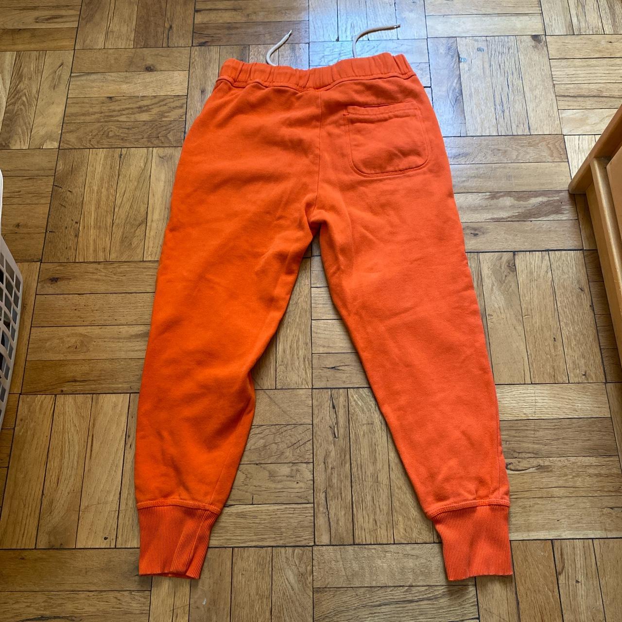 1970s #53 Orange Crush Denver Broncos Sweatpants - Depop