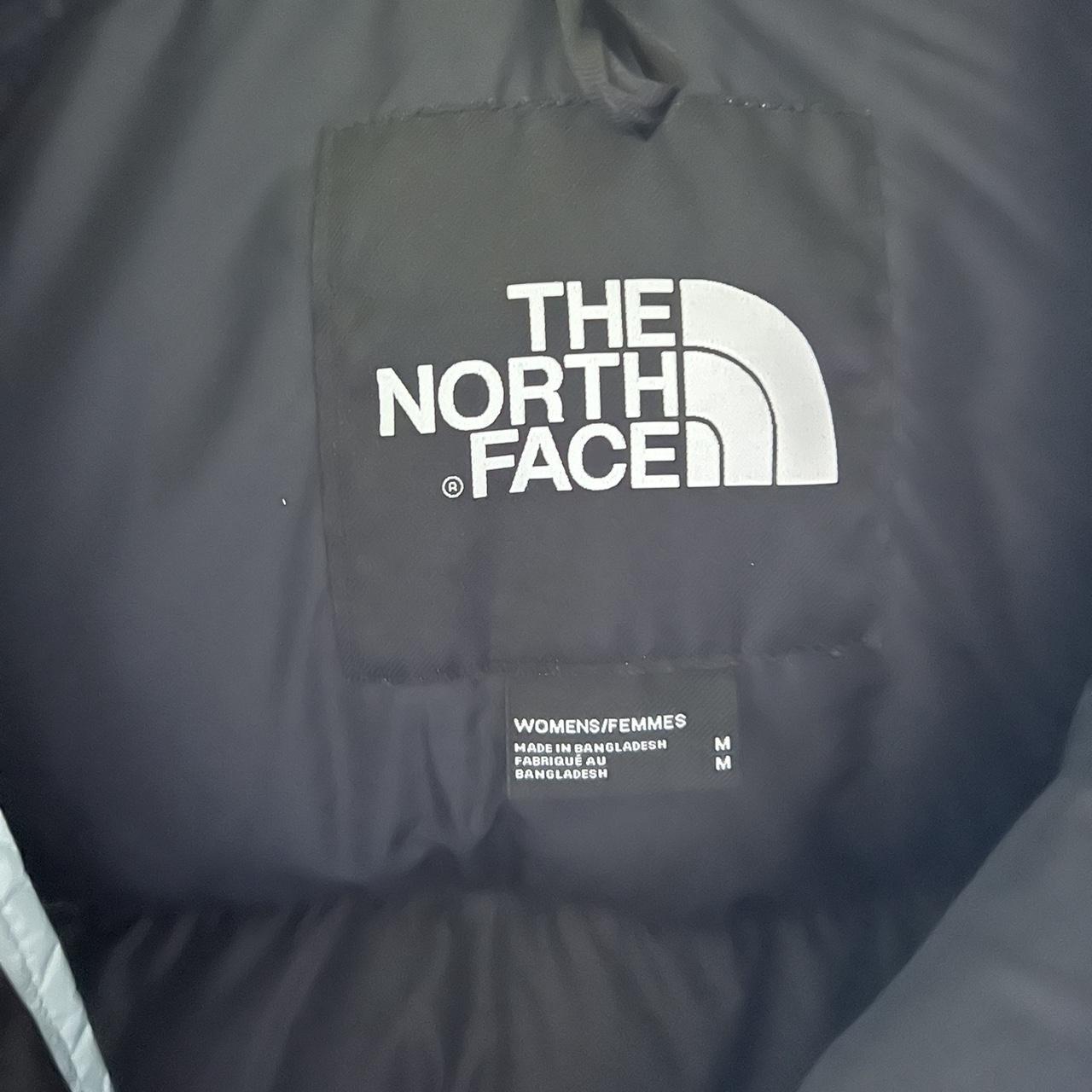 The North Face Women's Blue and Black Jacket | Depop