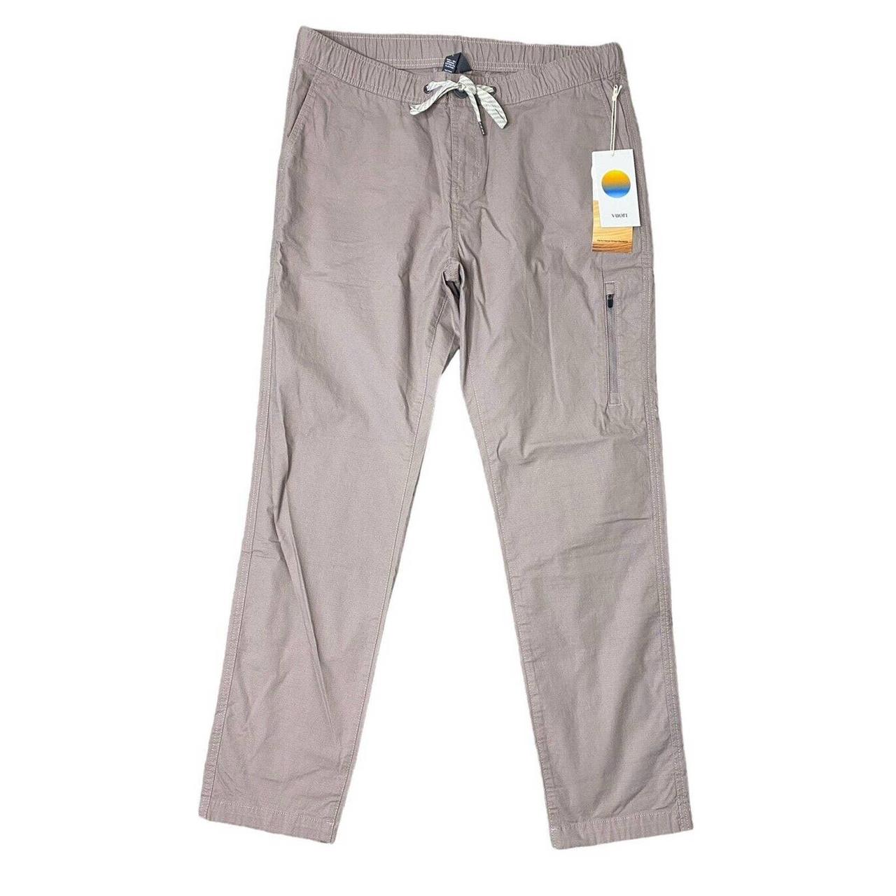 new with tags vuori womens grey ripstop pants size s