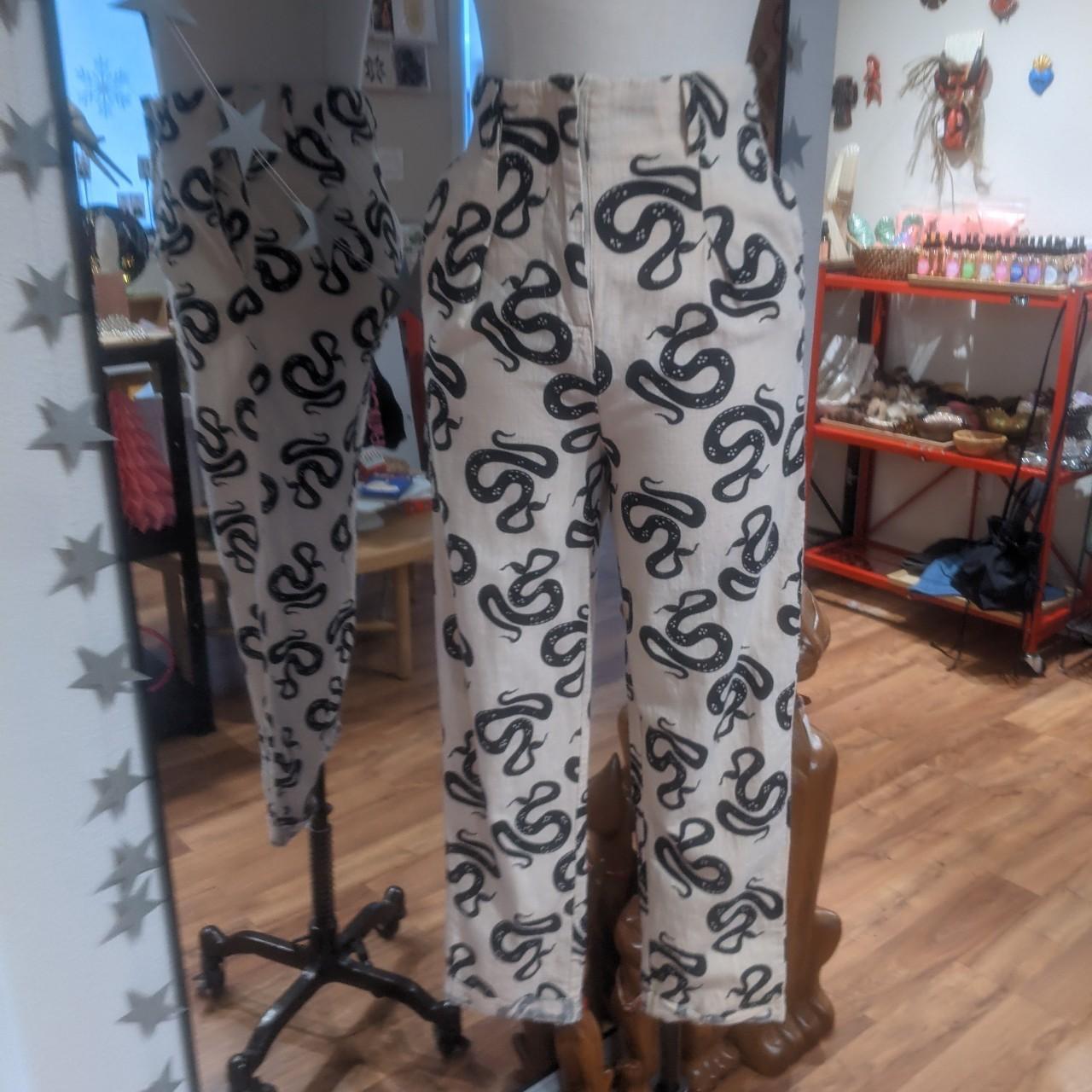 Women's Pants - Gold - S – Python pants from Shek… - image 1