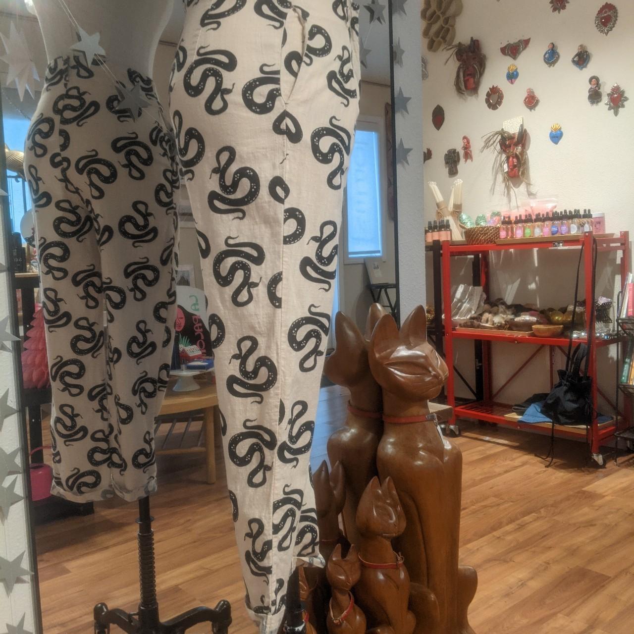 Women's Pants - Gold - S – Python pants from Shek… - image 6