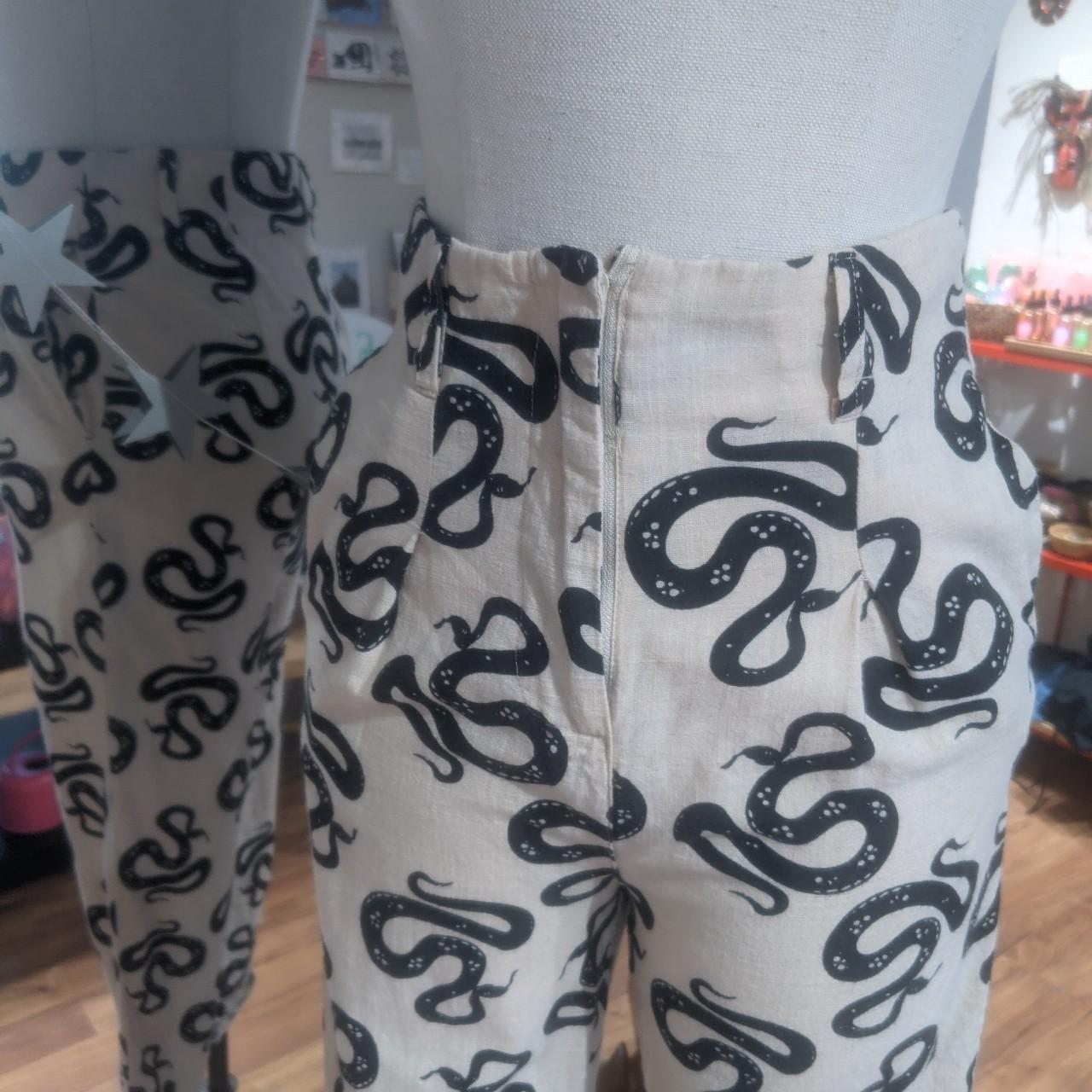 Women's Pants - Gold - S – Python pants from Shek… - image 3