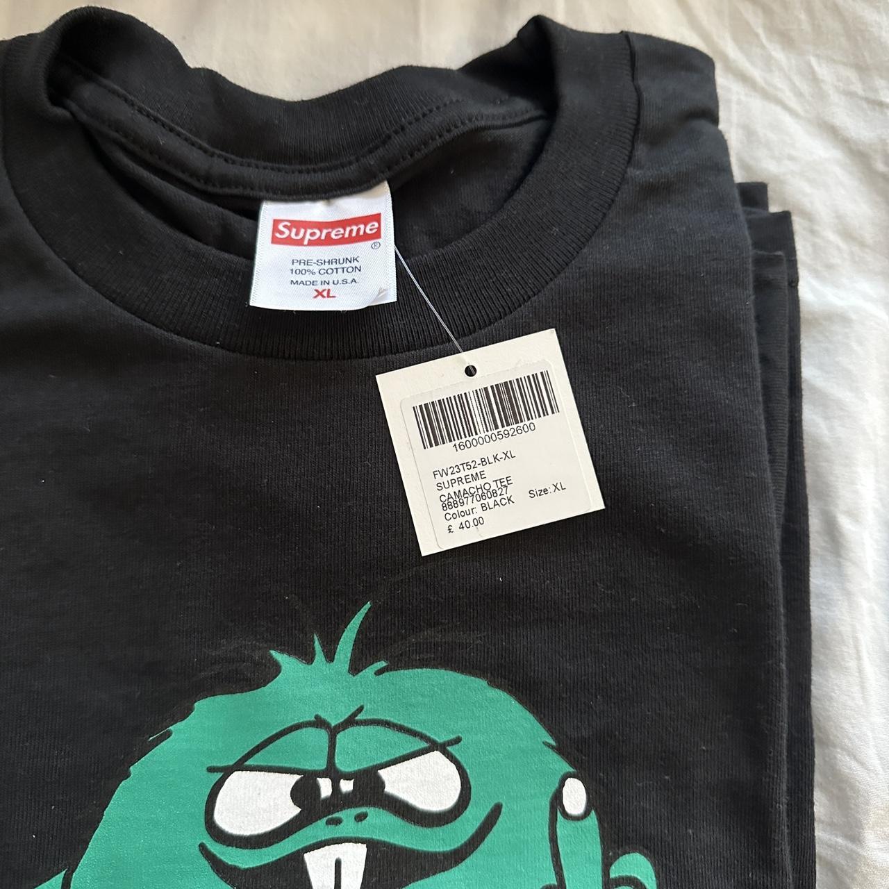 Supreme Camacho Black Tee, Size XL, Brand new with...