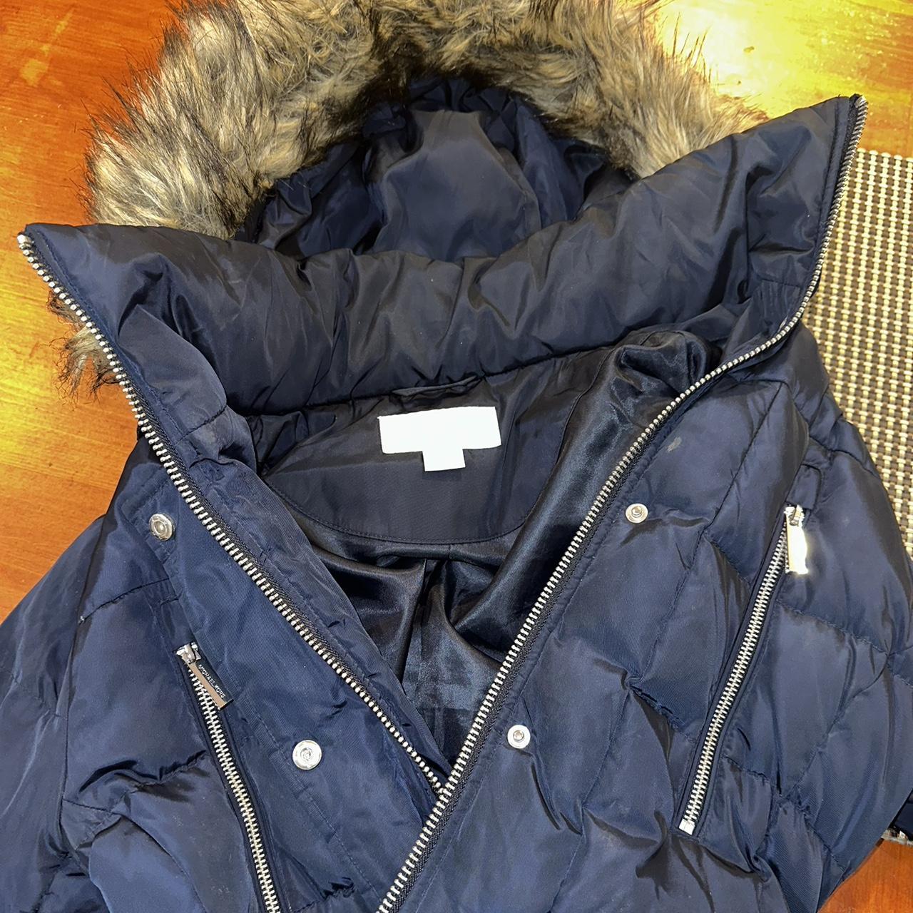 Michael kors coat deals navy