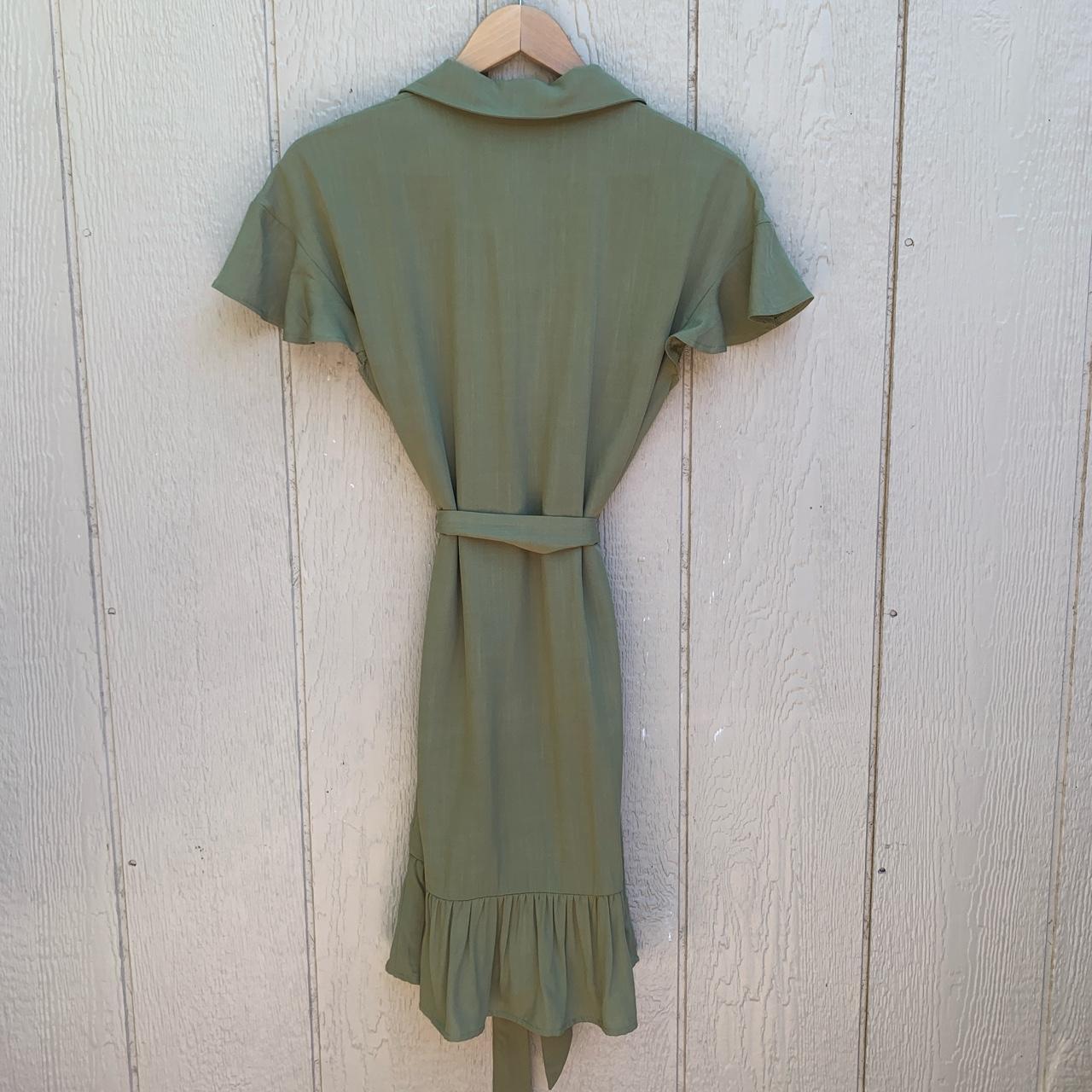 LUCKY BRAND Utility Dress - Size XL - color Olive - Depop