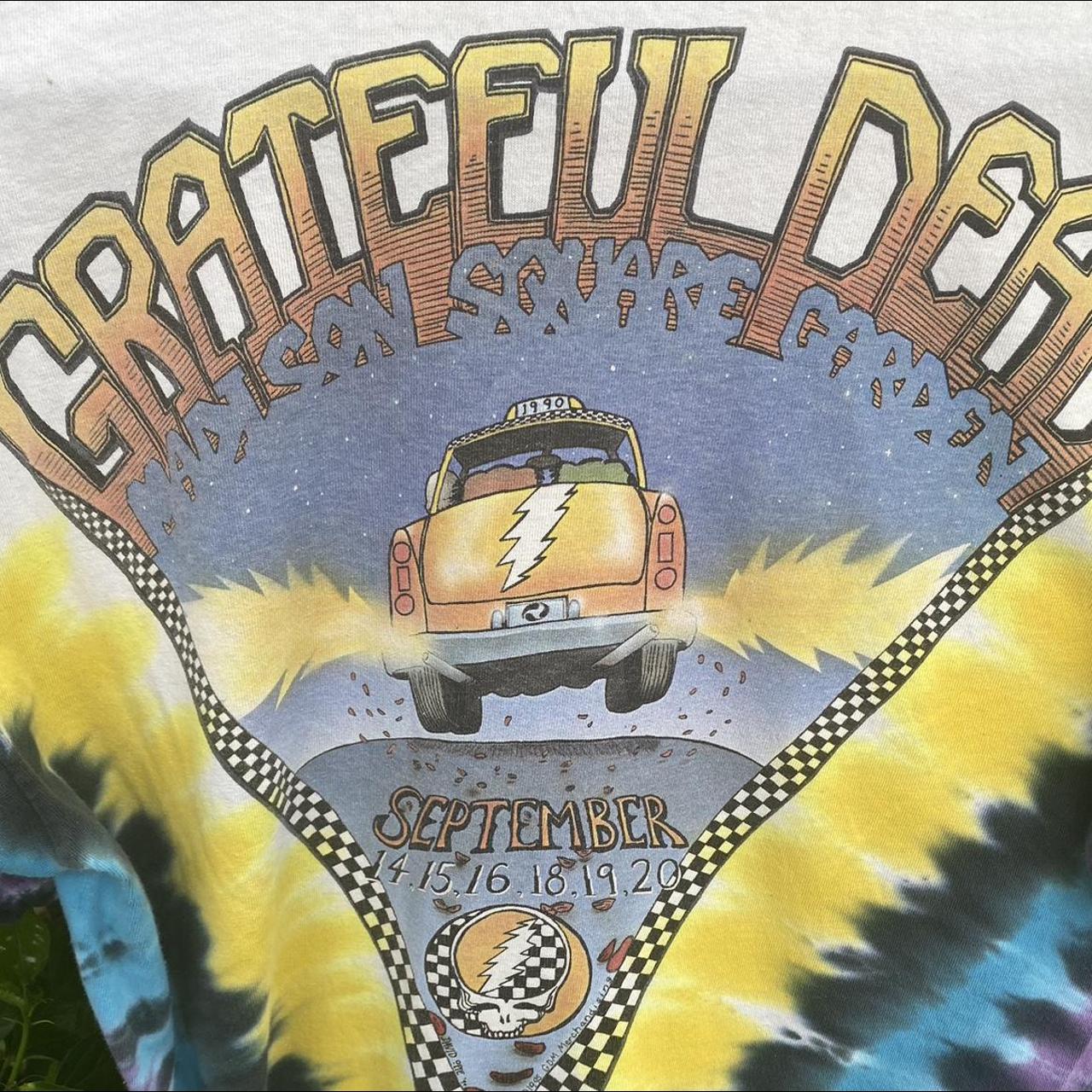 The Boho Depot Never Dead Grateful Dead Shirt from Liquid Blue, Small