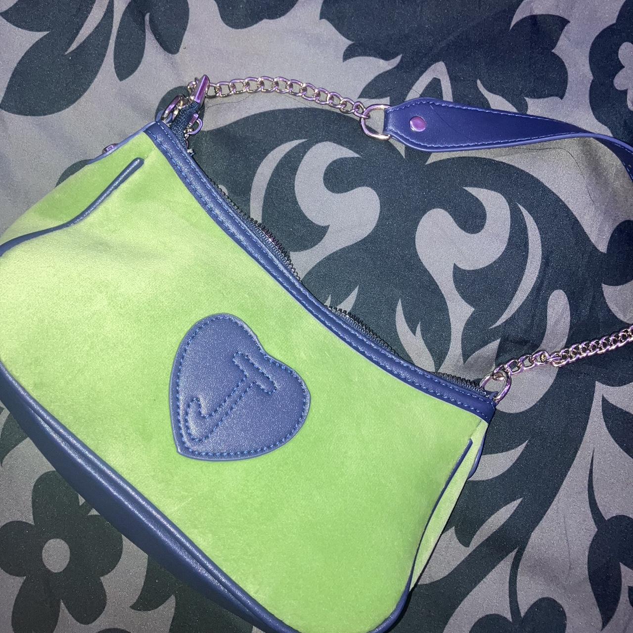 adorable-y2k-lime-green-and-navy-blue-bag-in-great-depop