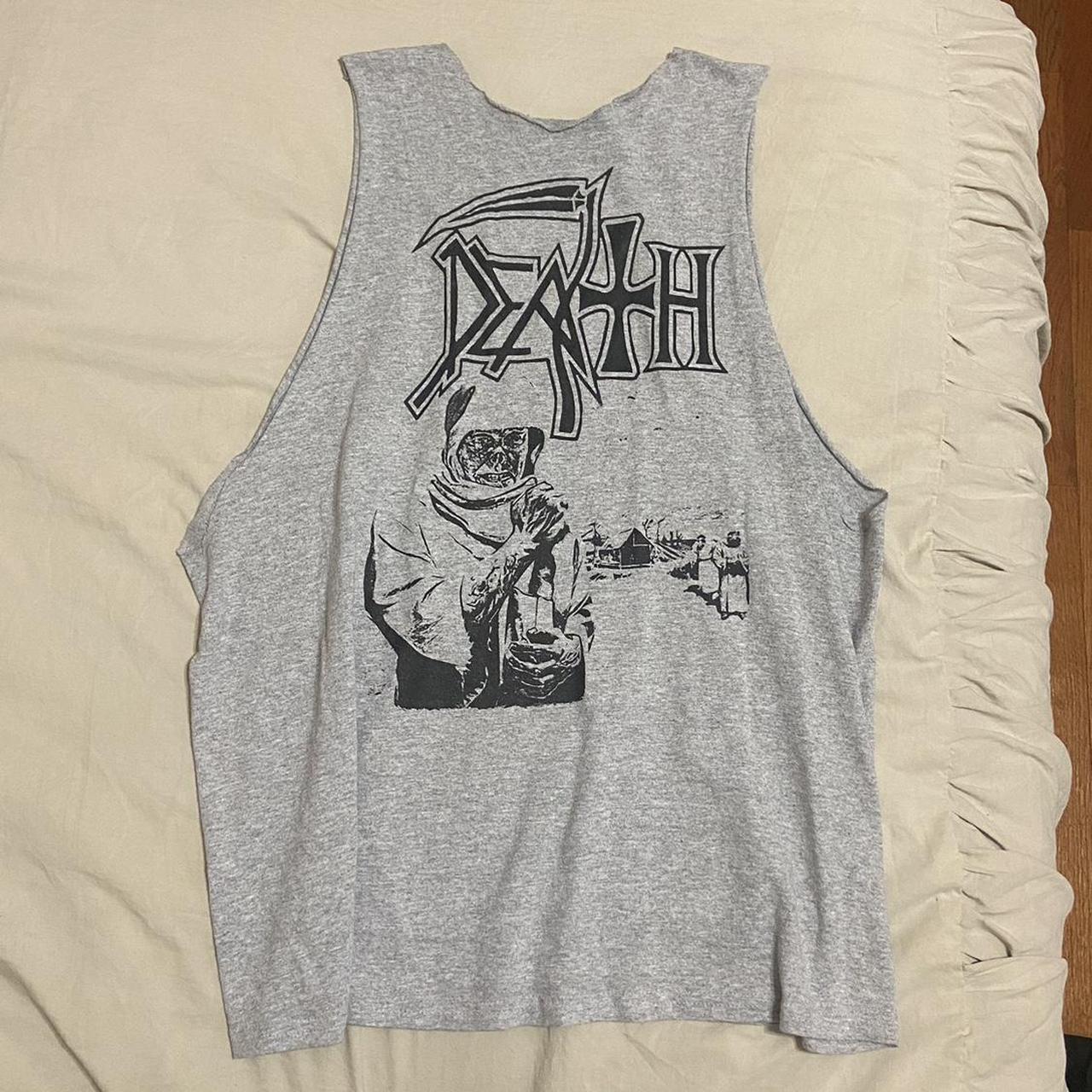 sds societic death slaughter cutoff sleeveless tee... - Depop