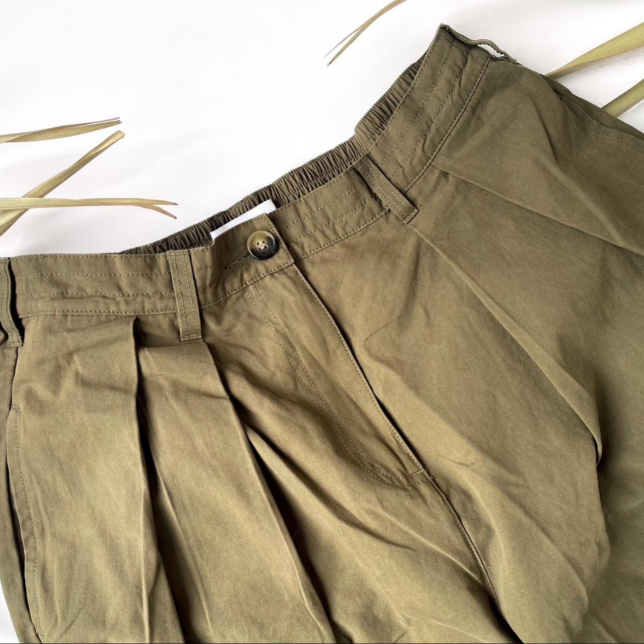 LF Markey  Women's Khaki and Green Trousers (6)