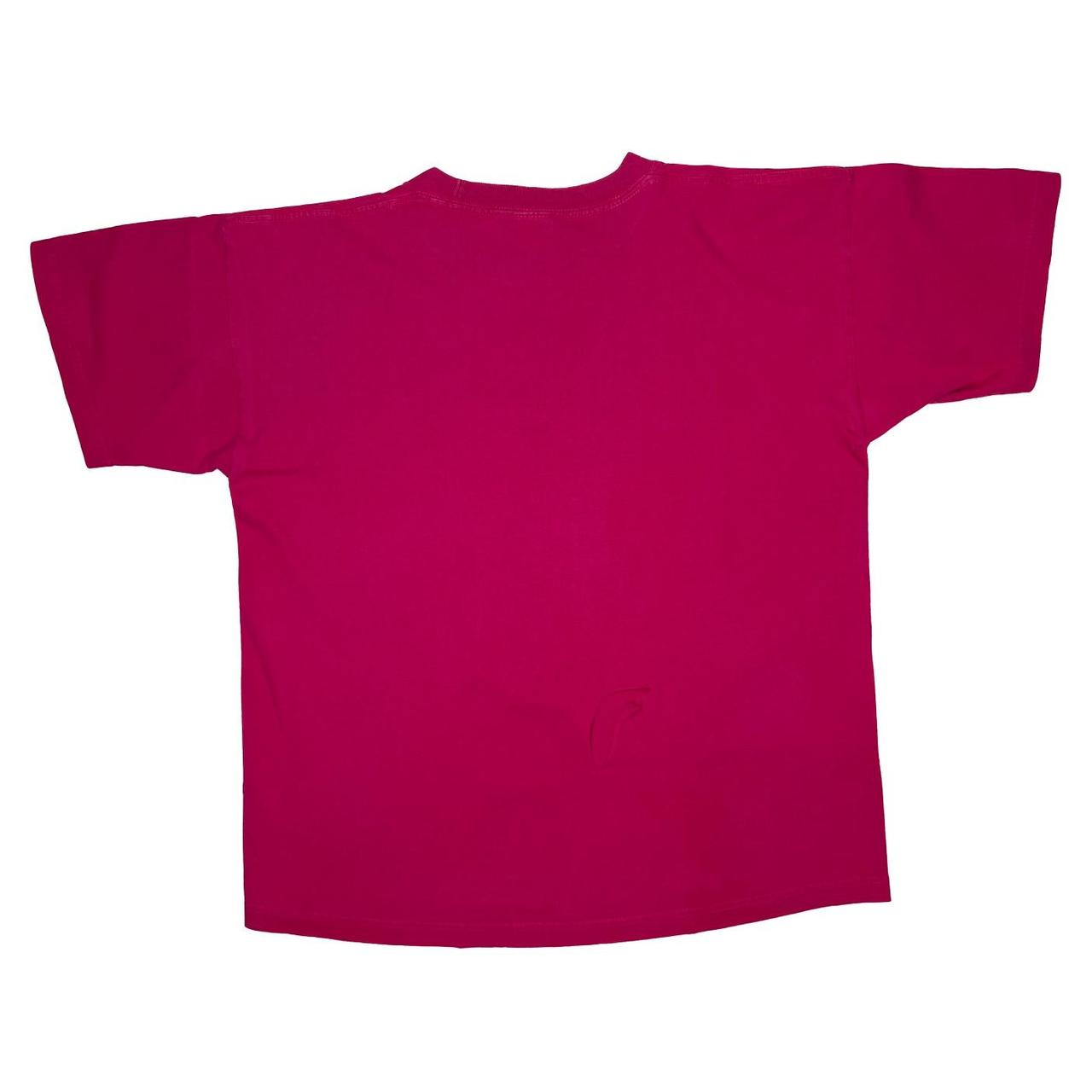 Gildan Men's Pink Tshirt Depop