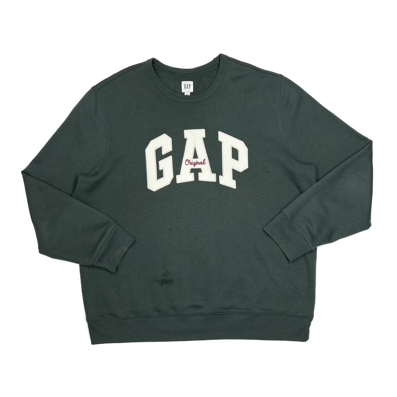 Gap Men's Green Sweatshirt | Depop