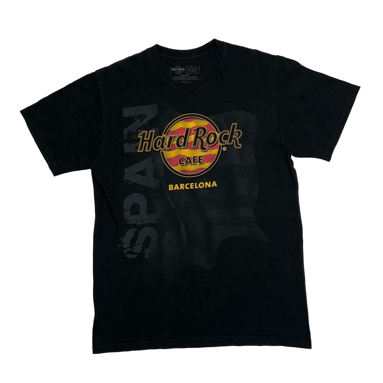 Hard Rock Cafe Mens Black T Shirt Depop