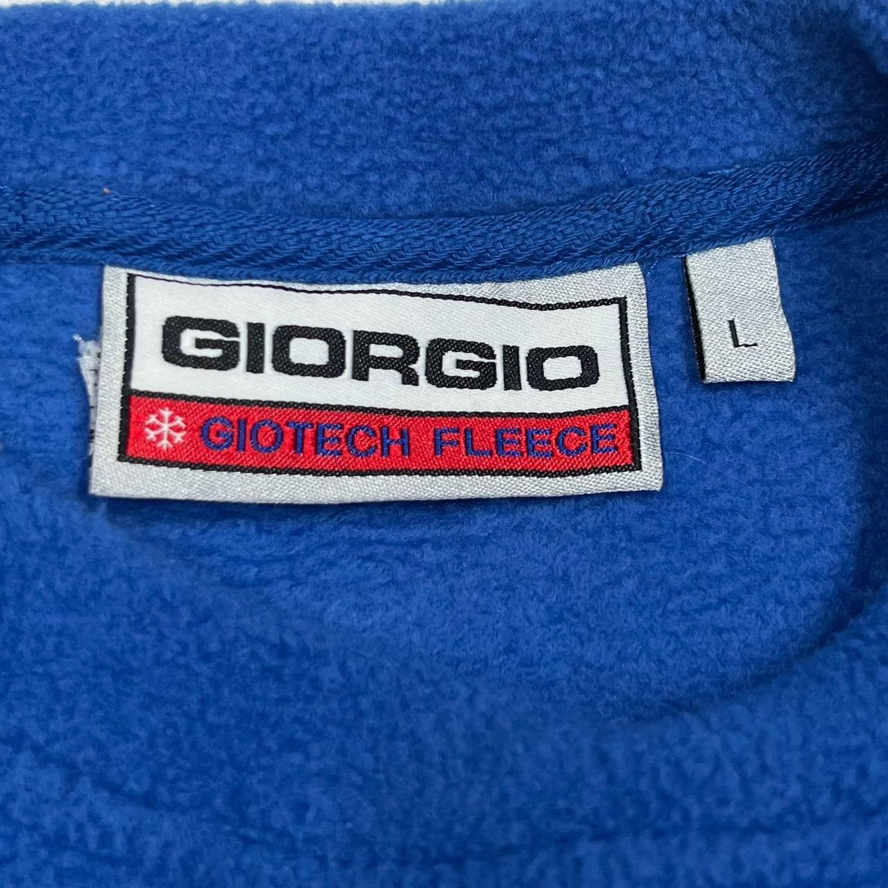 Giorgio Local Boyz Men's Blue Sweatshirt | Depop