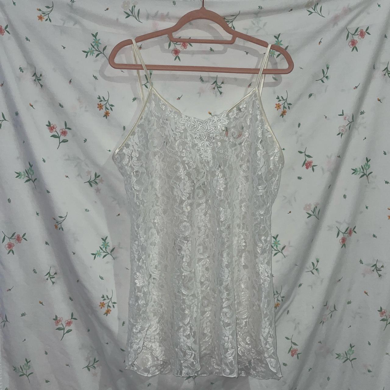 Secret Treasures Women's White Dress | Depop