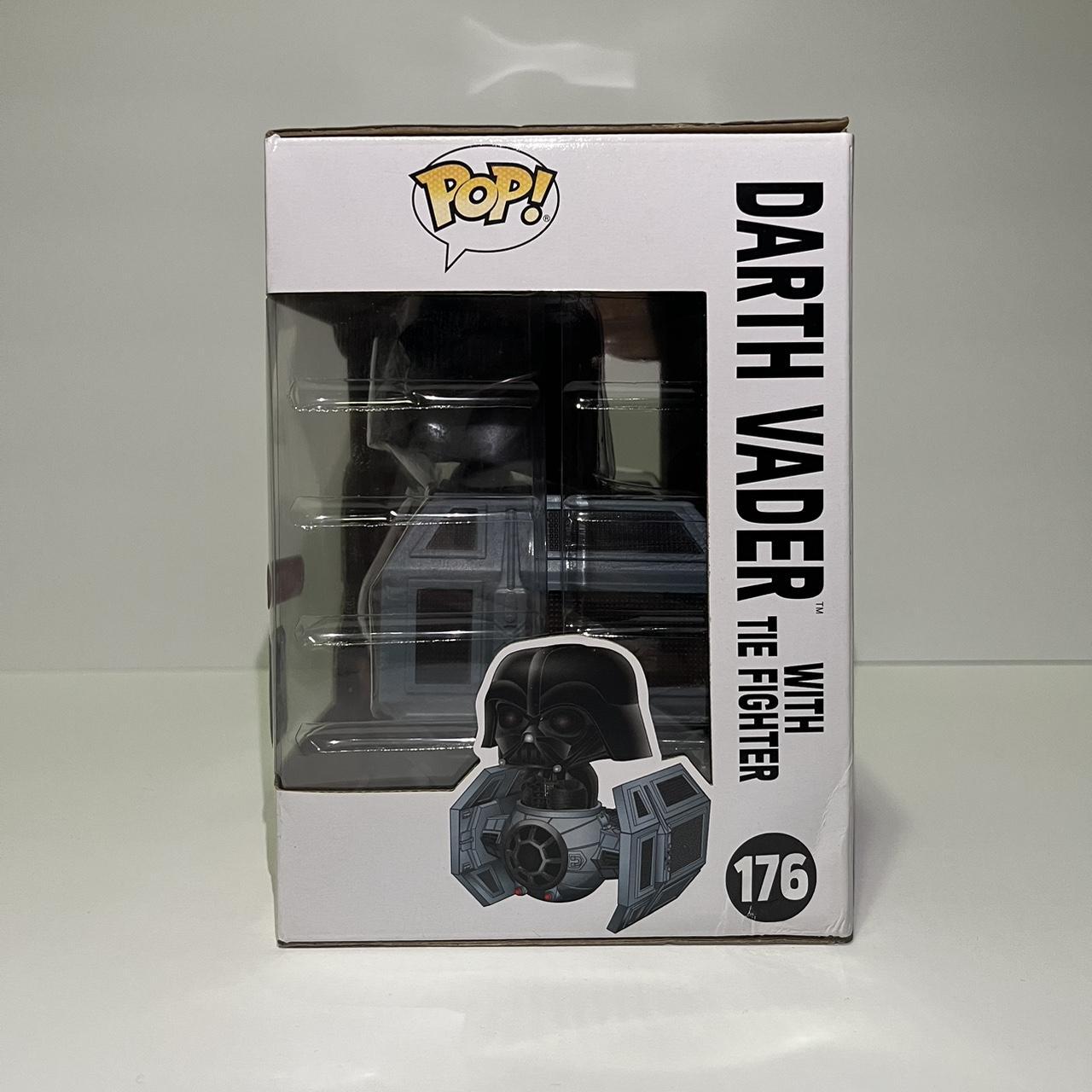 darth vader with tie fighter pop