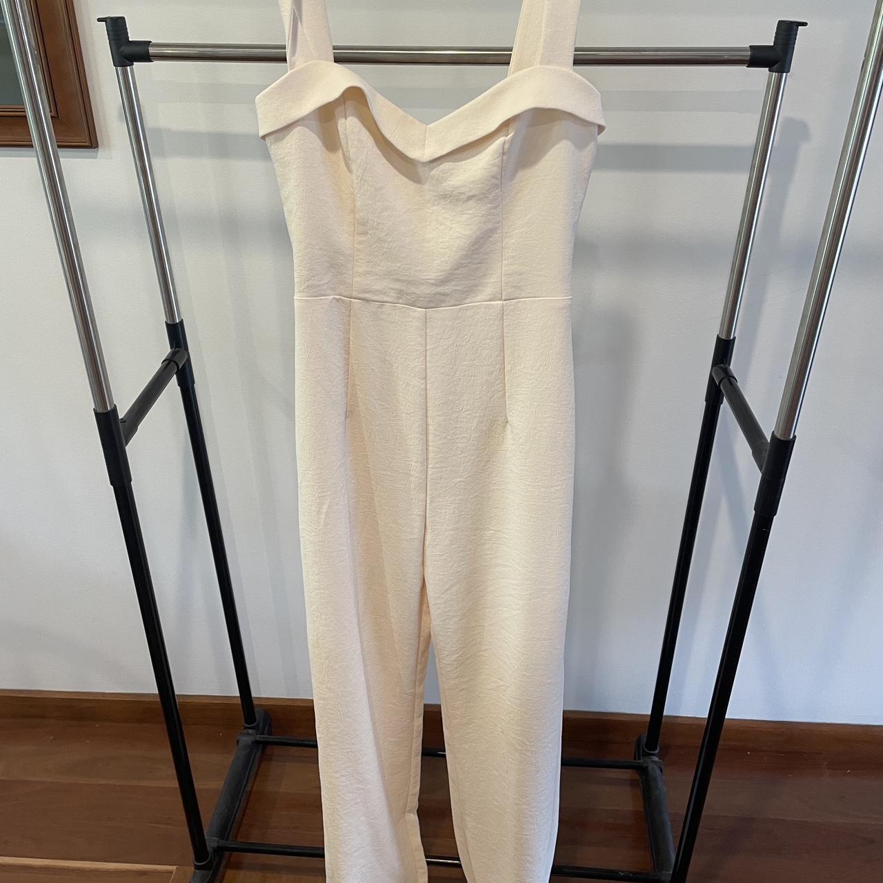 Kookai jumpsuit cream Depop