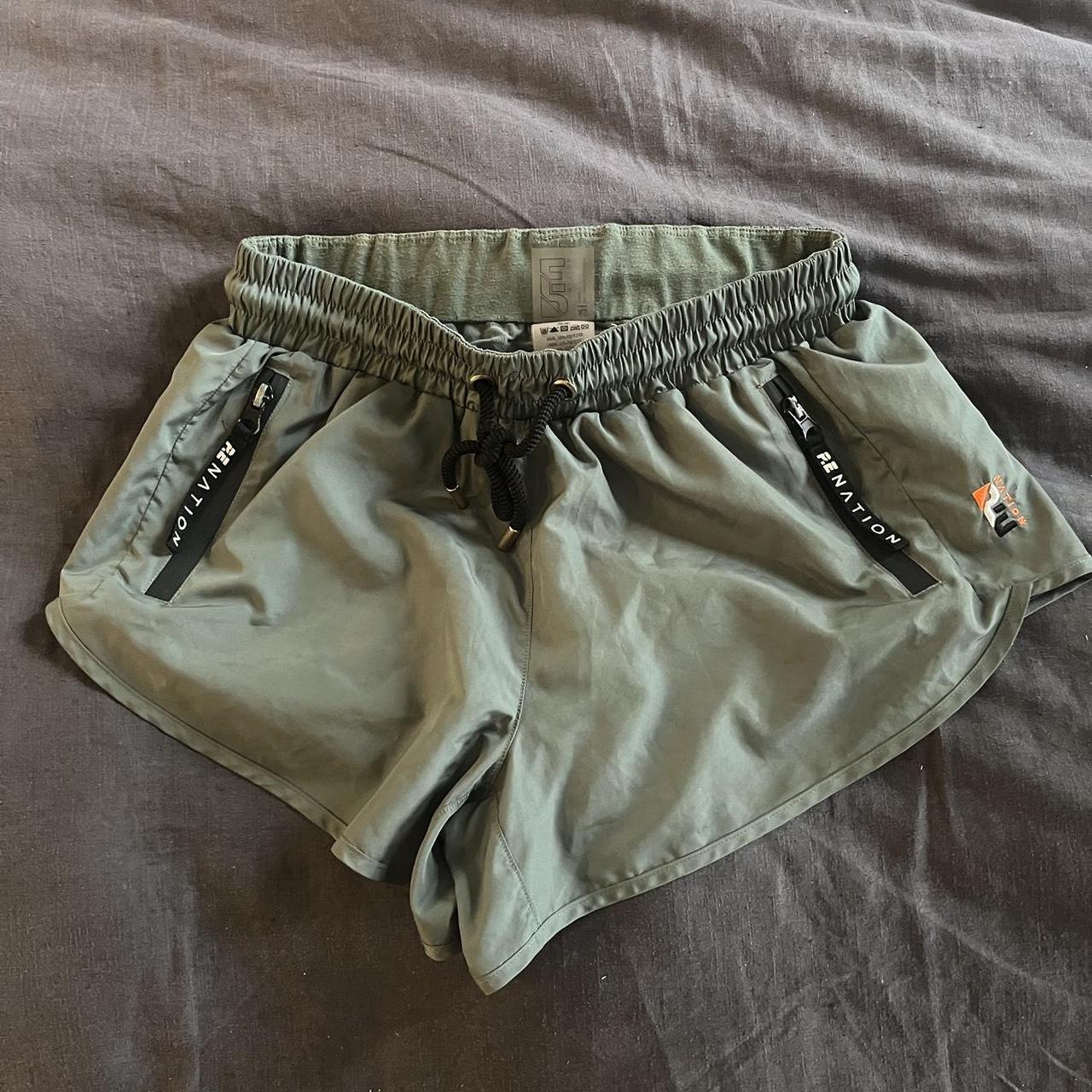 Women's Khaki Shorts Depop