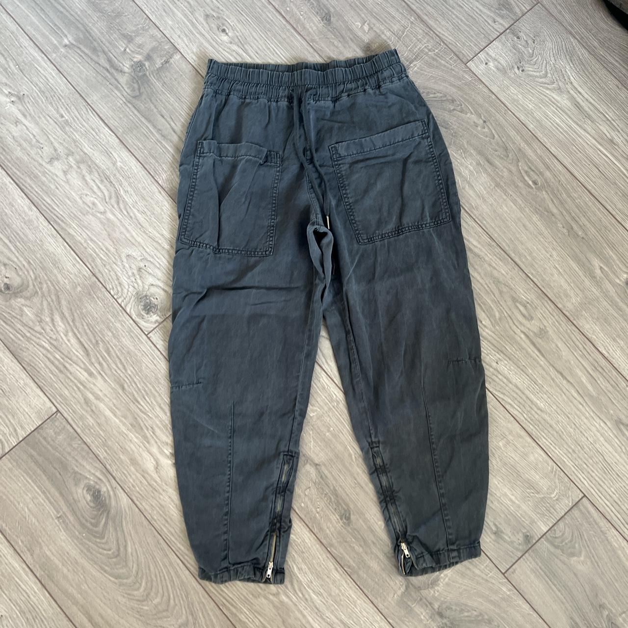 Zara Women's Grey Trousers | Depop