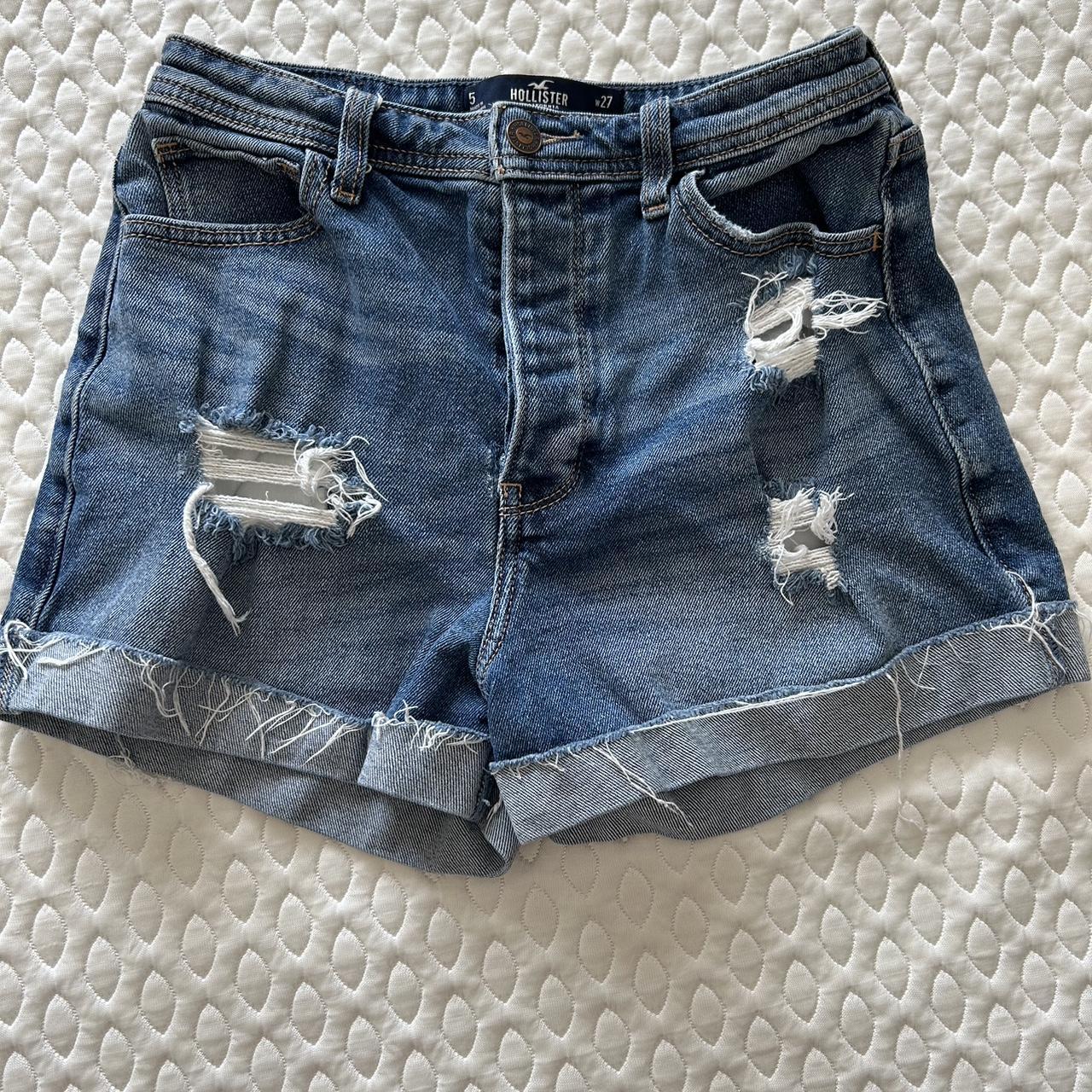 Hollister - Jean Shorts - Super Cute Just Too Big... - Depop