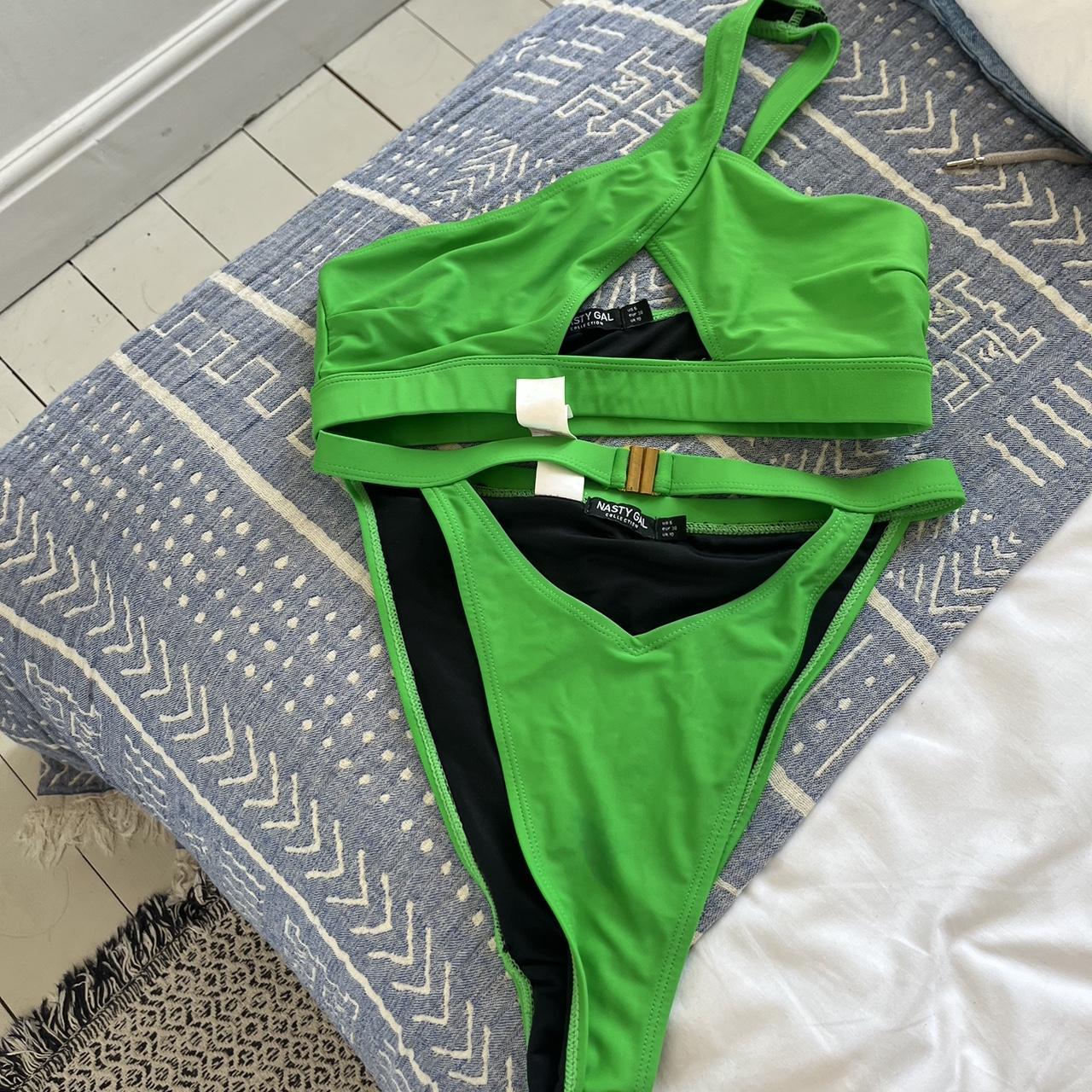 Nasty Gal Women S Green Bikinis And Tankini Sets Depop