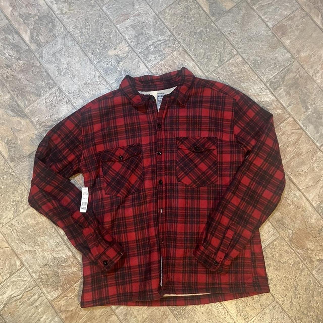 Oakwood mountain deals flannel jacket