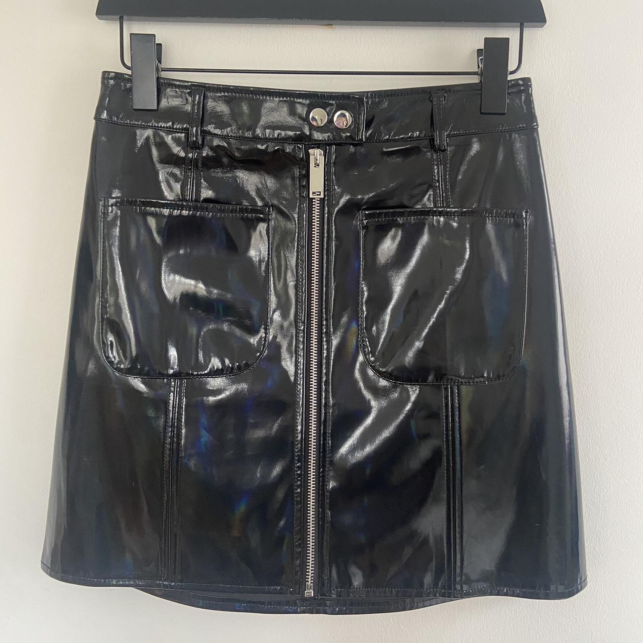 Pvc skirt river island best sale