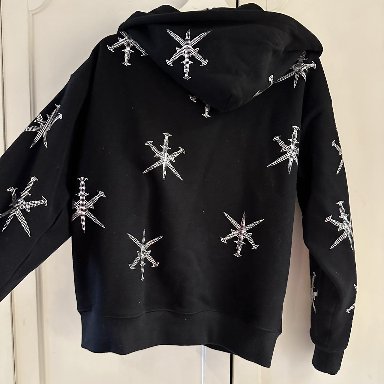 Unknown London Rhinestone Zip up Hoodie Amazing | Depop Unknown London Rhinestone Zip up Hoodie Amazing | Depop