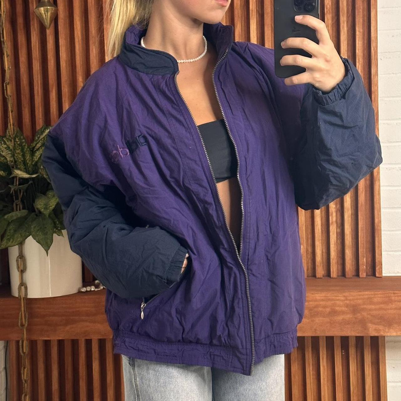 Puffer Jacket Womens Purple Adidas Jacket Adidas Originals Logo