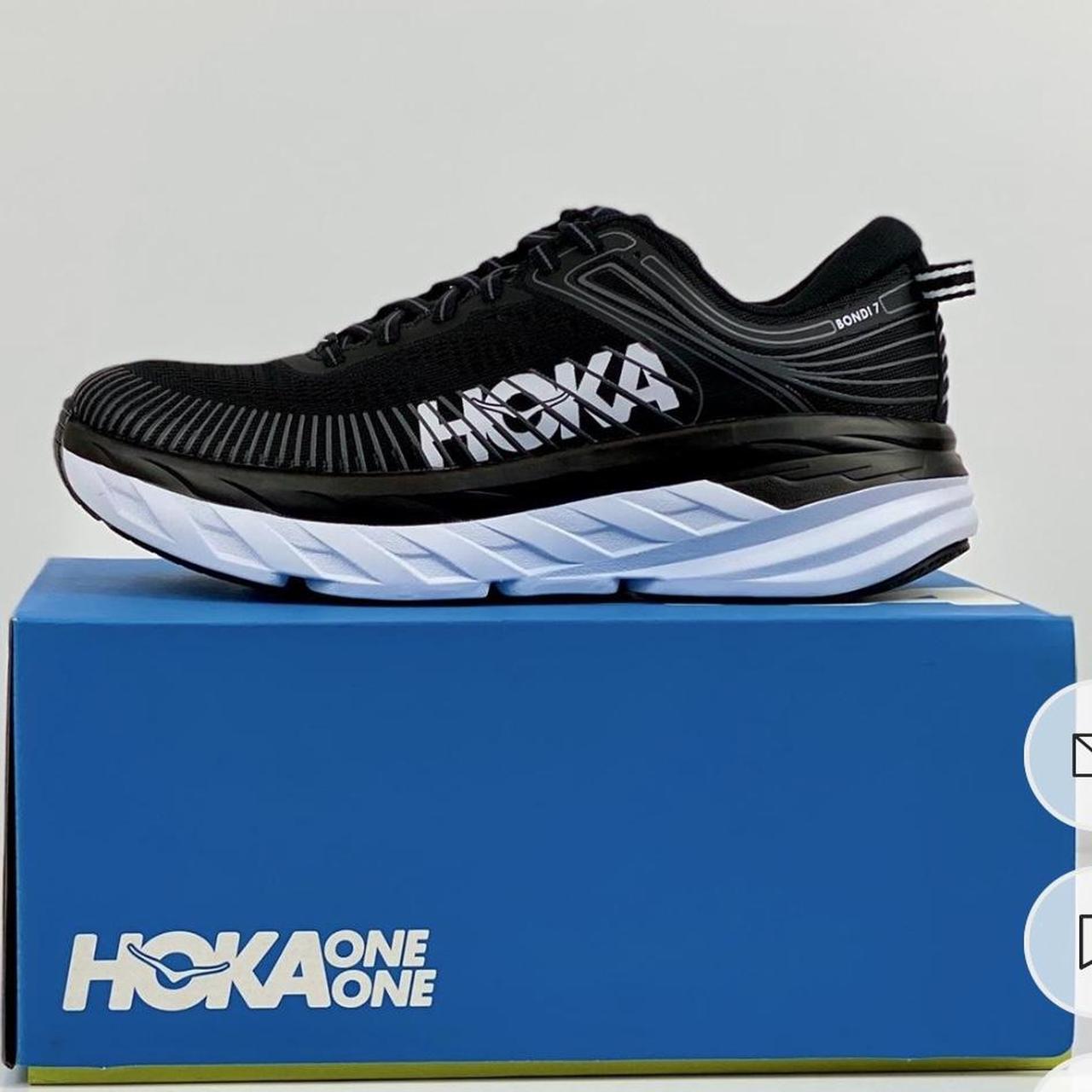 brand new pair of hoka trainers size 4 bought off... - Depop