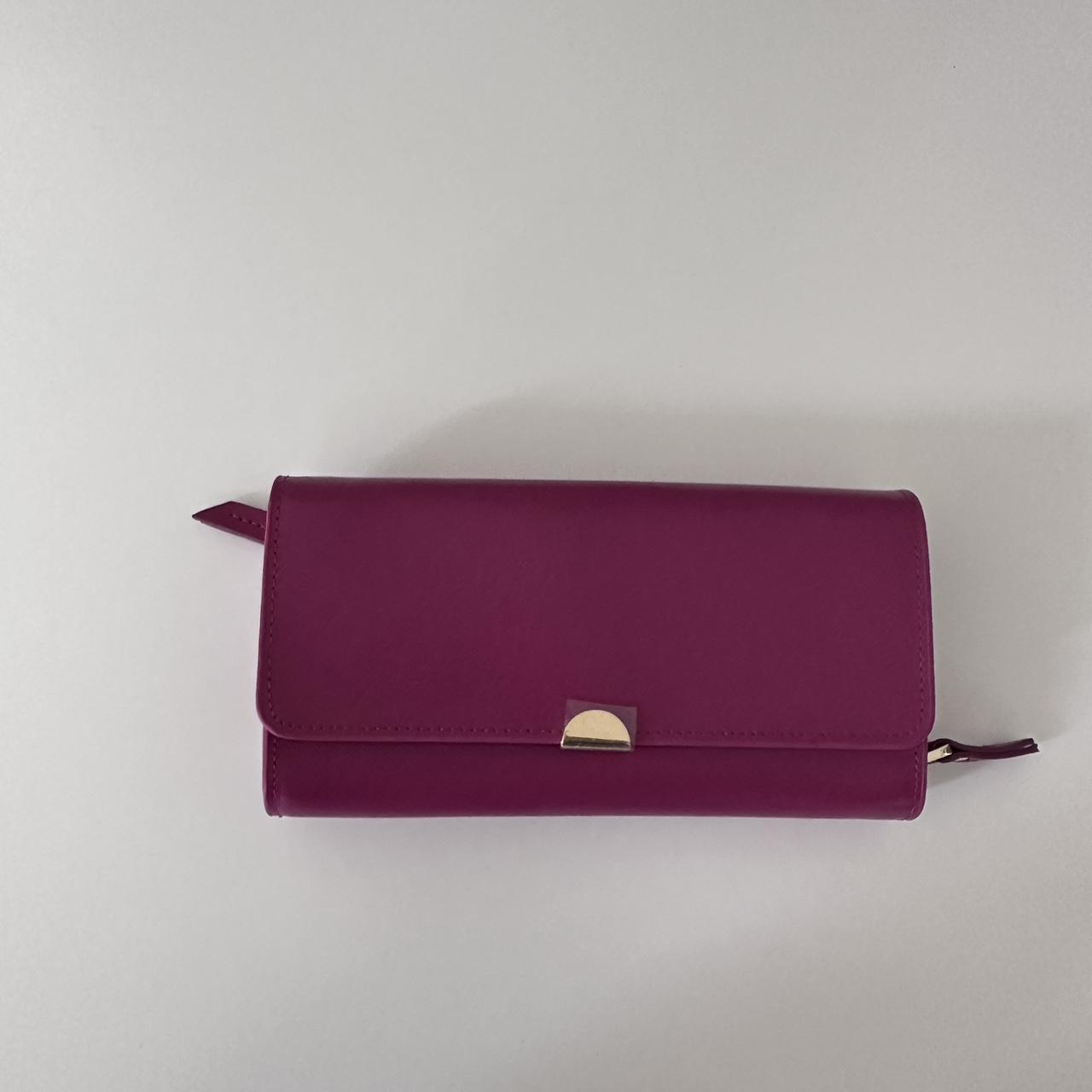 Neiman Marcus, Bags, New Neiman Marcus Leather Wallet Lilac