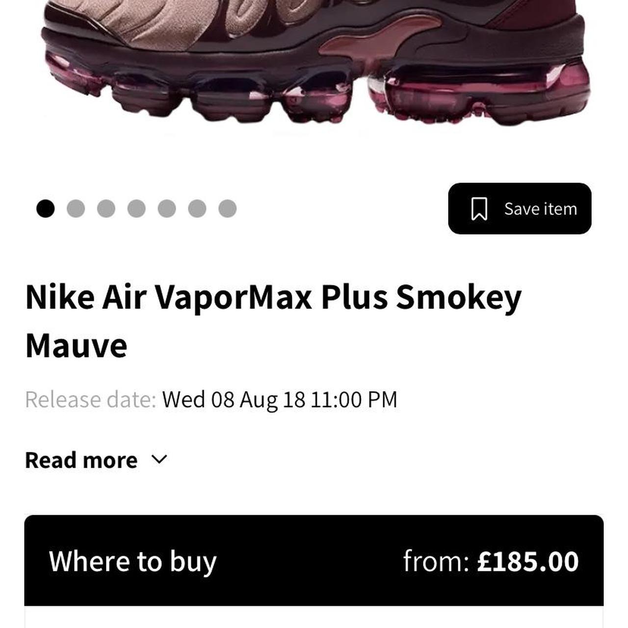 smokey mauve vapormax