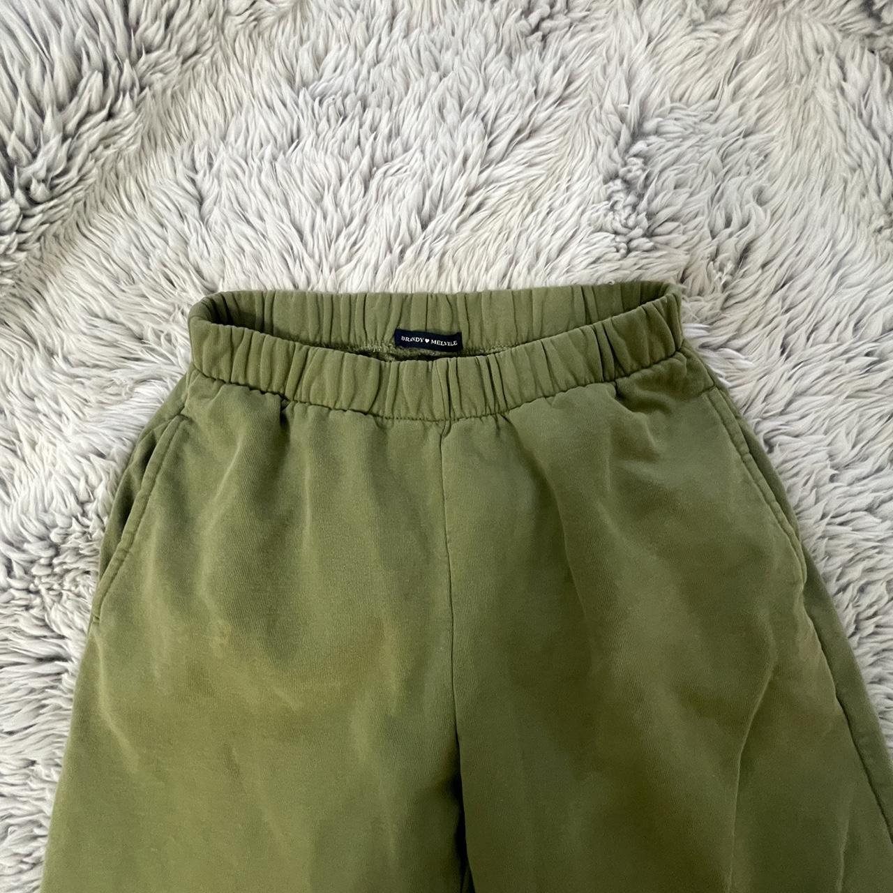 Matcha green brandy sweats, lightly worn and only 1... Depop