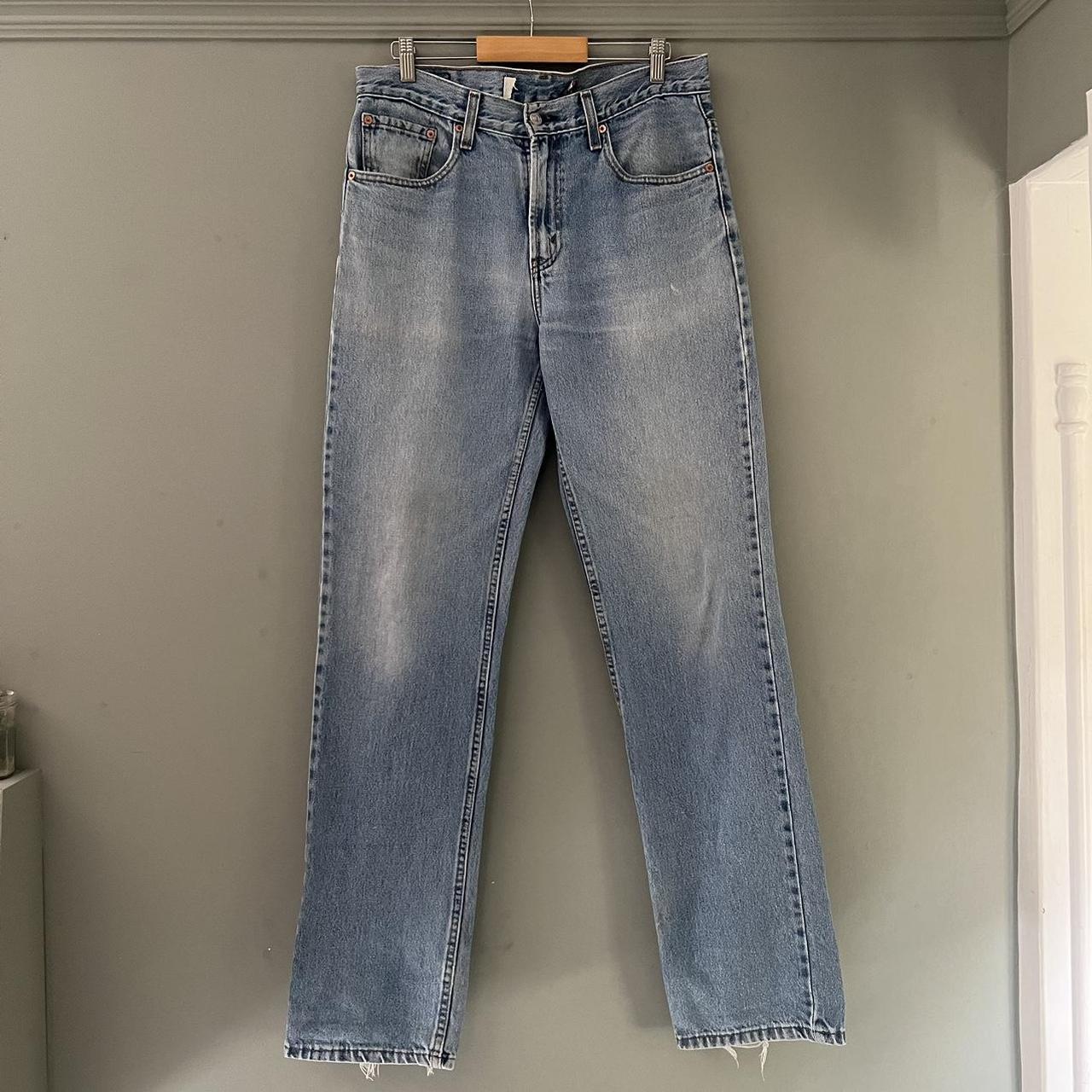 Straight leg Levi’s jeans Super flattering Length... - Depop