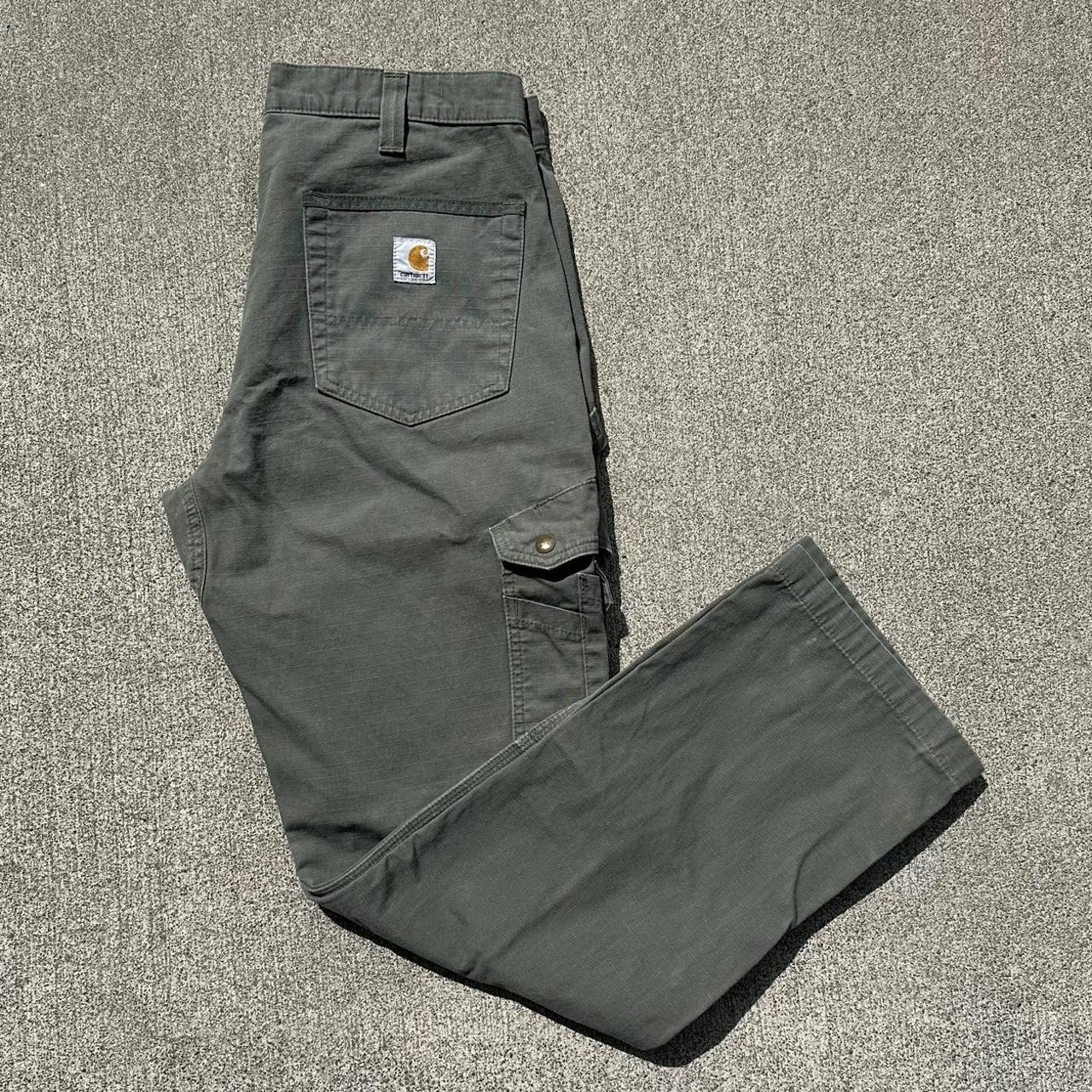 Double Knee Carpenter Carhartt Utility... - Depop