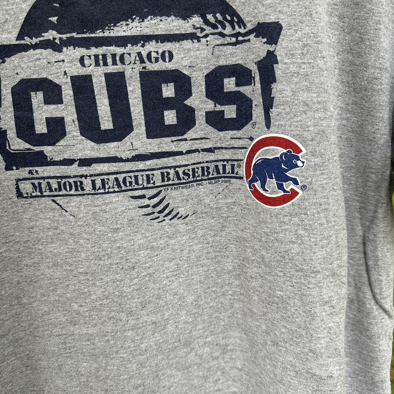 00's MLB Chicago Cubs Collar Shirt -100% cotton - Depop