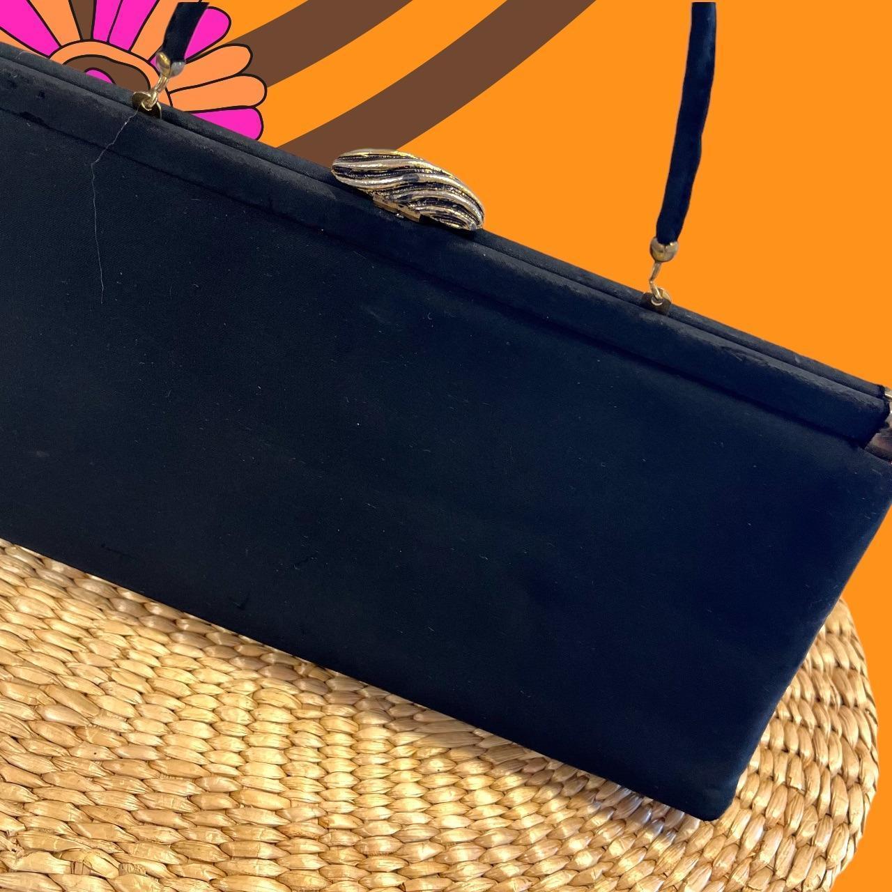 Emilia - Black Top Handle Bag – Onpost
