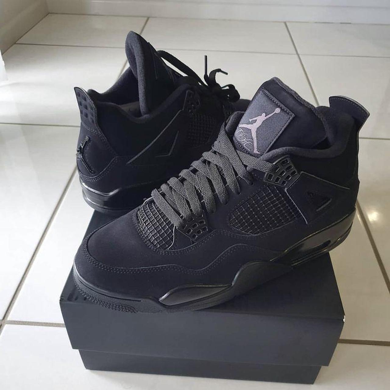 mens jordan 4 black