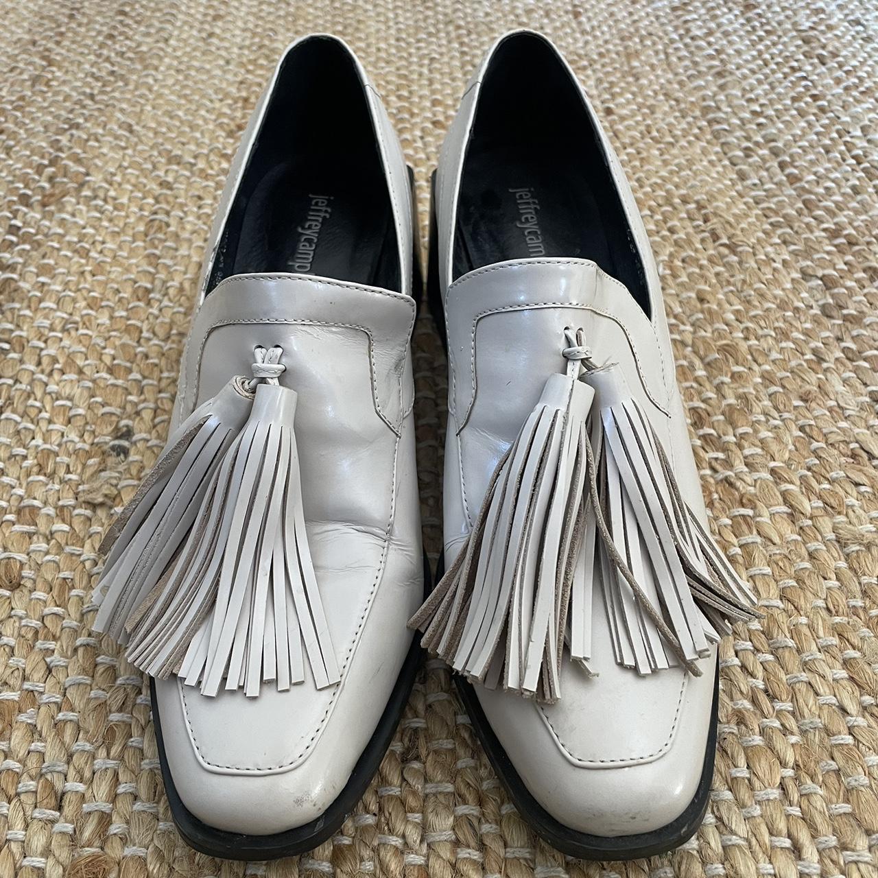 Jeffrey campbell hot sale tassel loafer