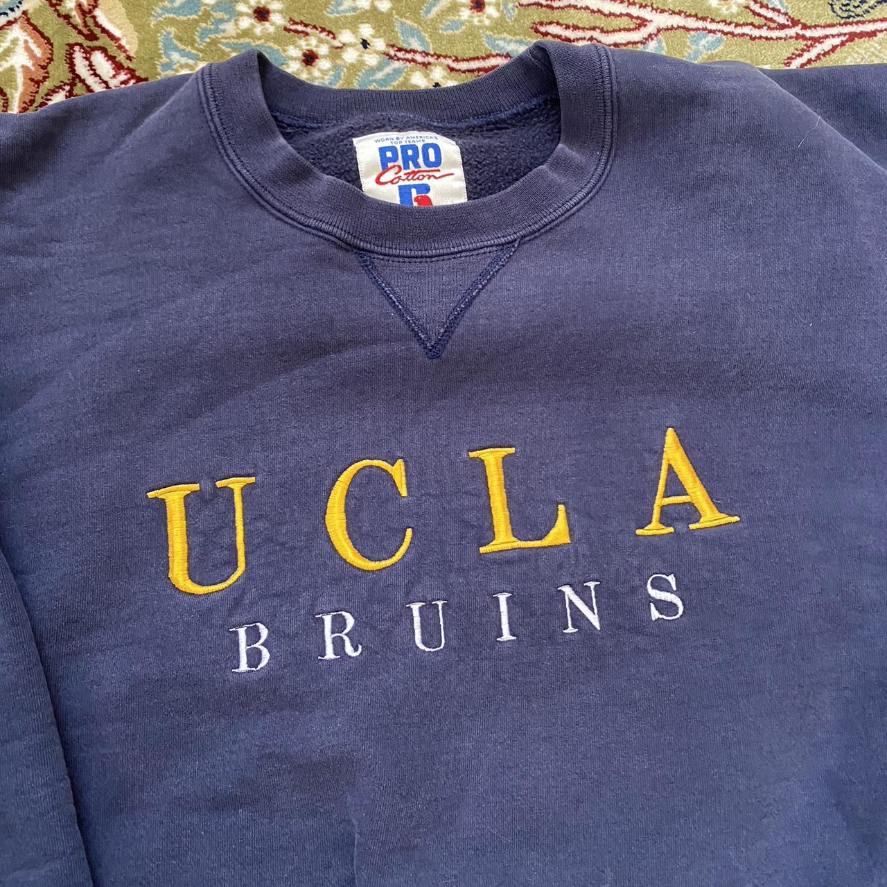Oversized UCLA Bruins Sweater Mens XL - Fits Big - Depop