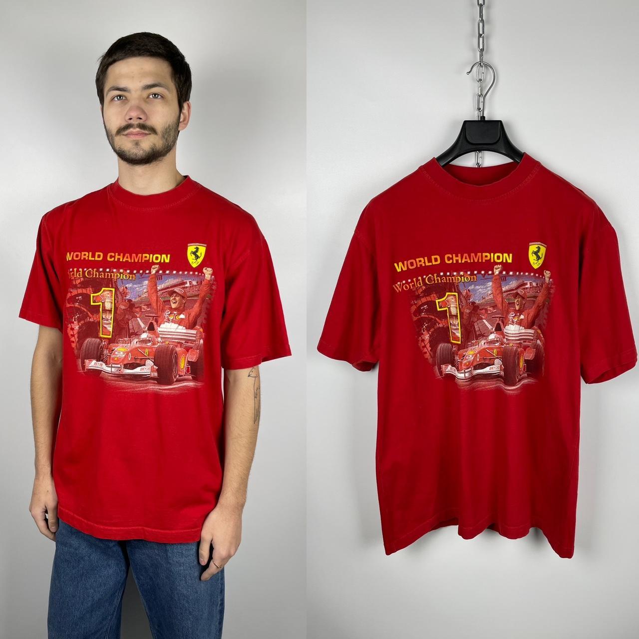 ferrari world t shirt