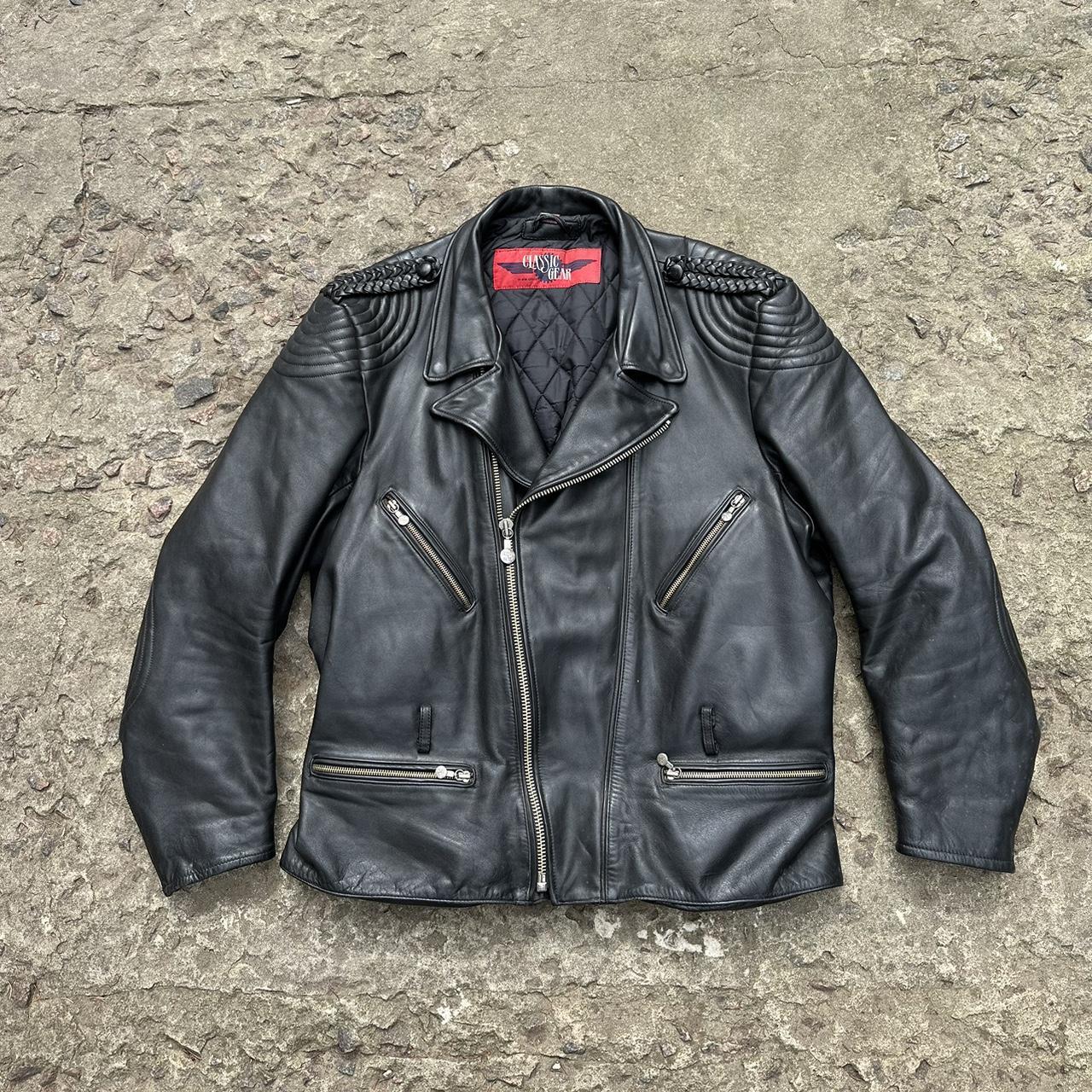 Hein gericke store vintage leather jacket