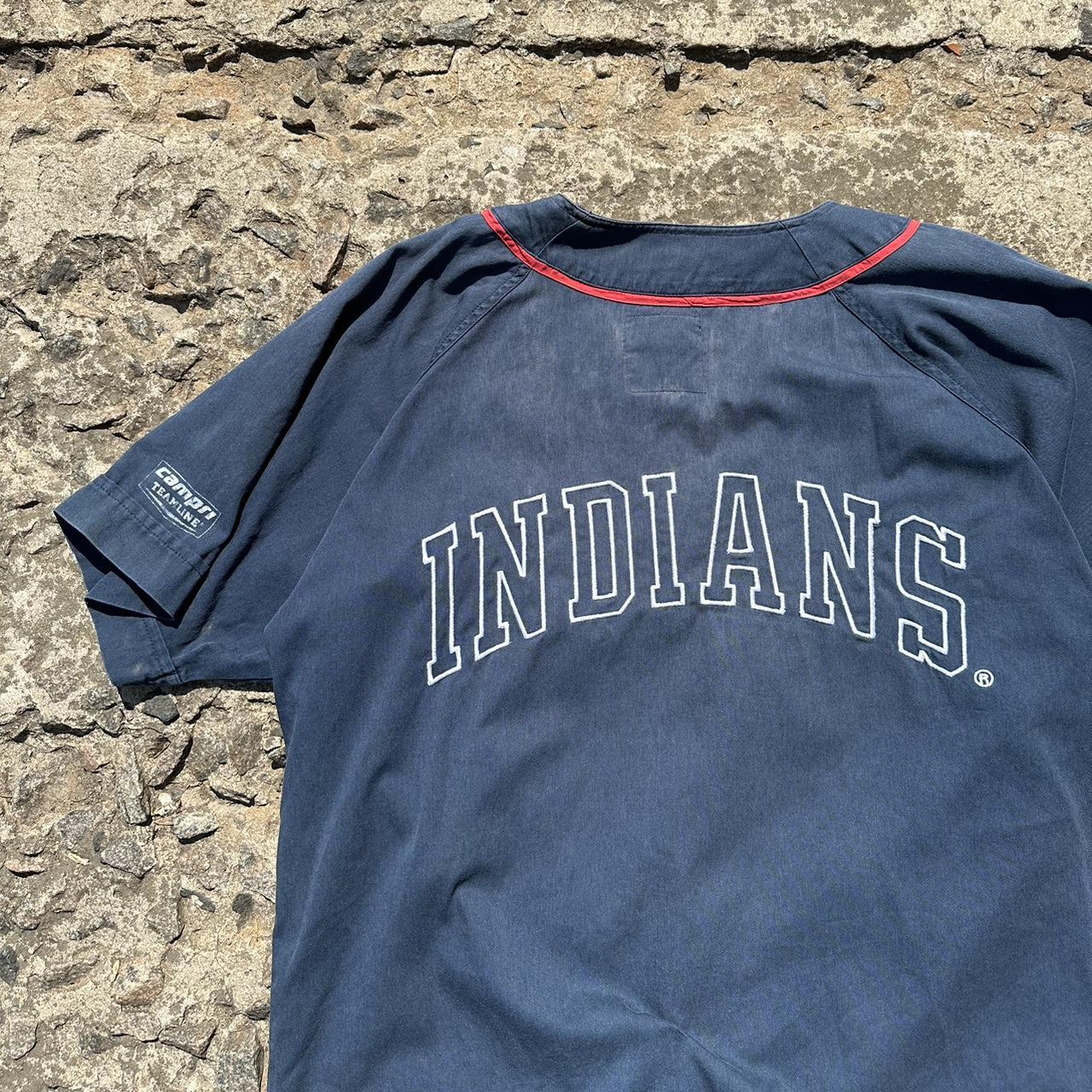 Cleveland Indians Jersey Vintage 90s Baseball - Depop