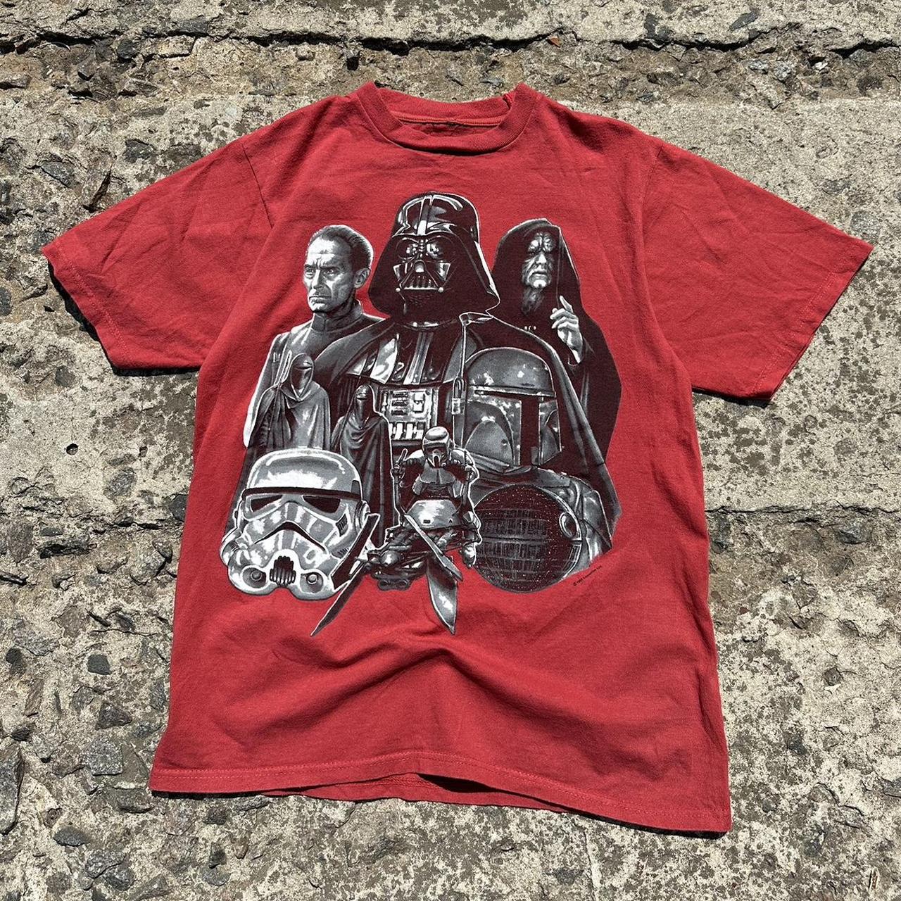Vintage 1995 Star Wars Movie T-Shirt Total... - Depop