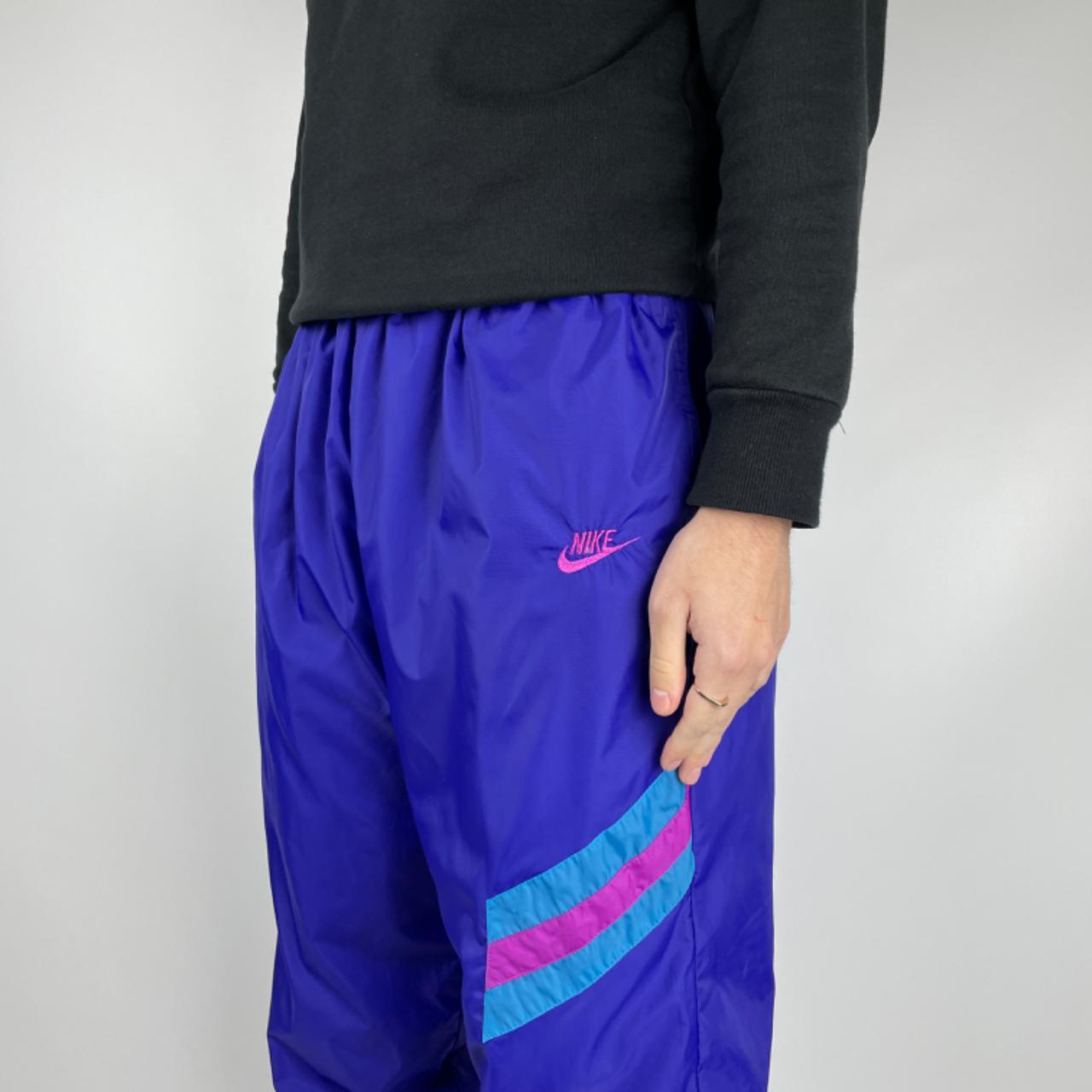 multicolor nike track pants