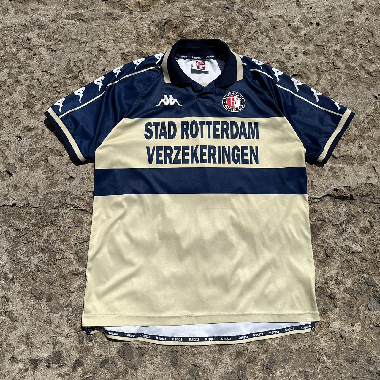 Vintage 2000 01 Kappa Feyenoord Rotterdam Soccer Depop