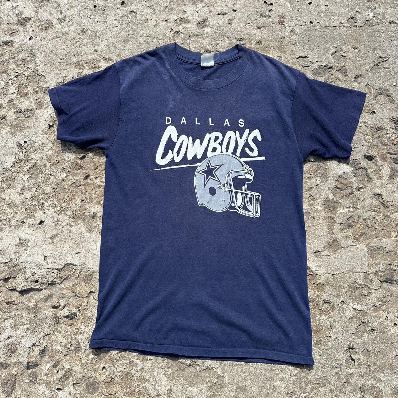 Dallas Cowboys Polo Shirt, Vintage Nike Navy Blue NFL