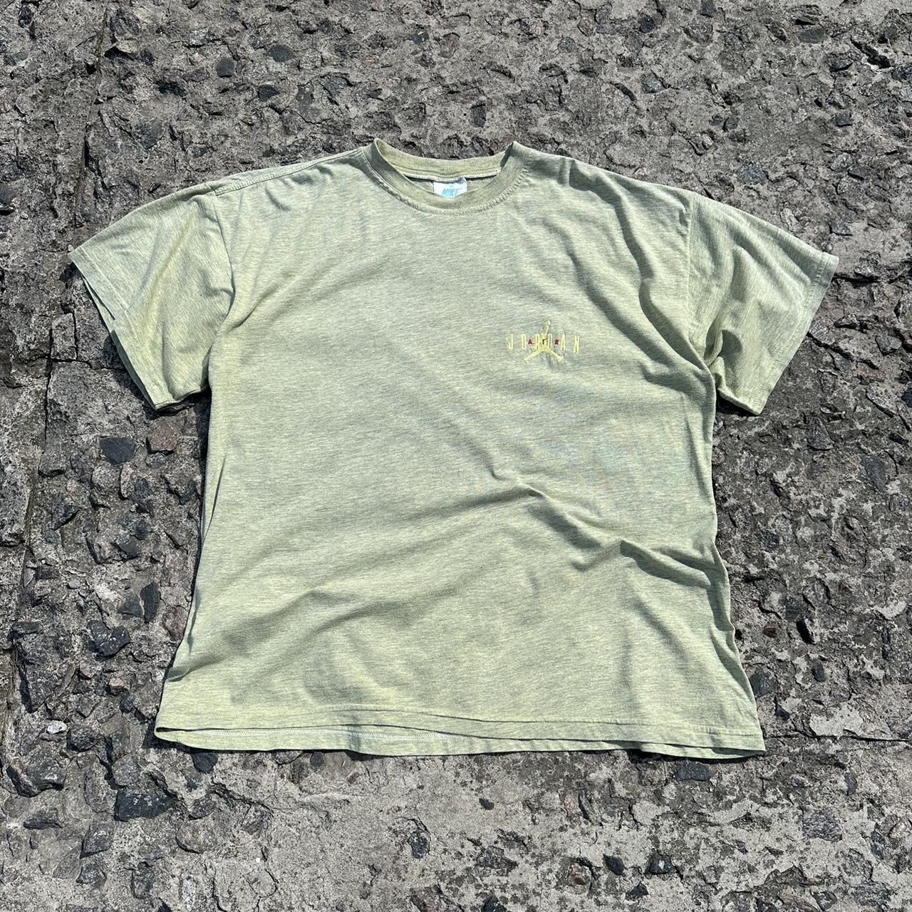 Green and best sale yellow jordan shirt