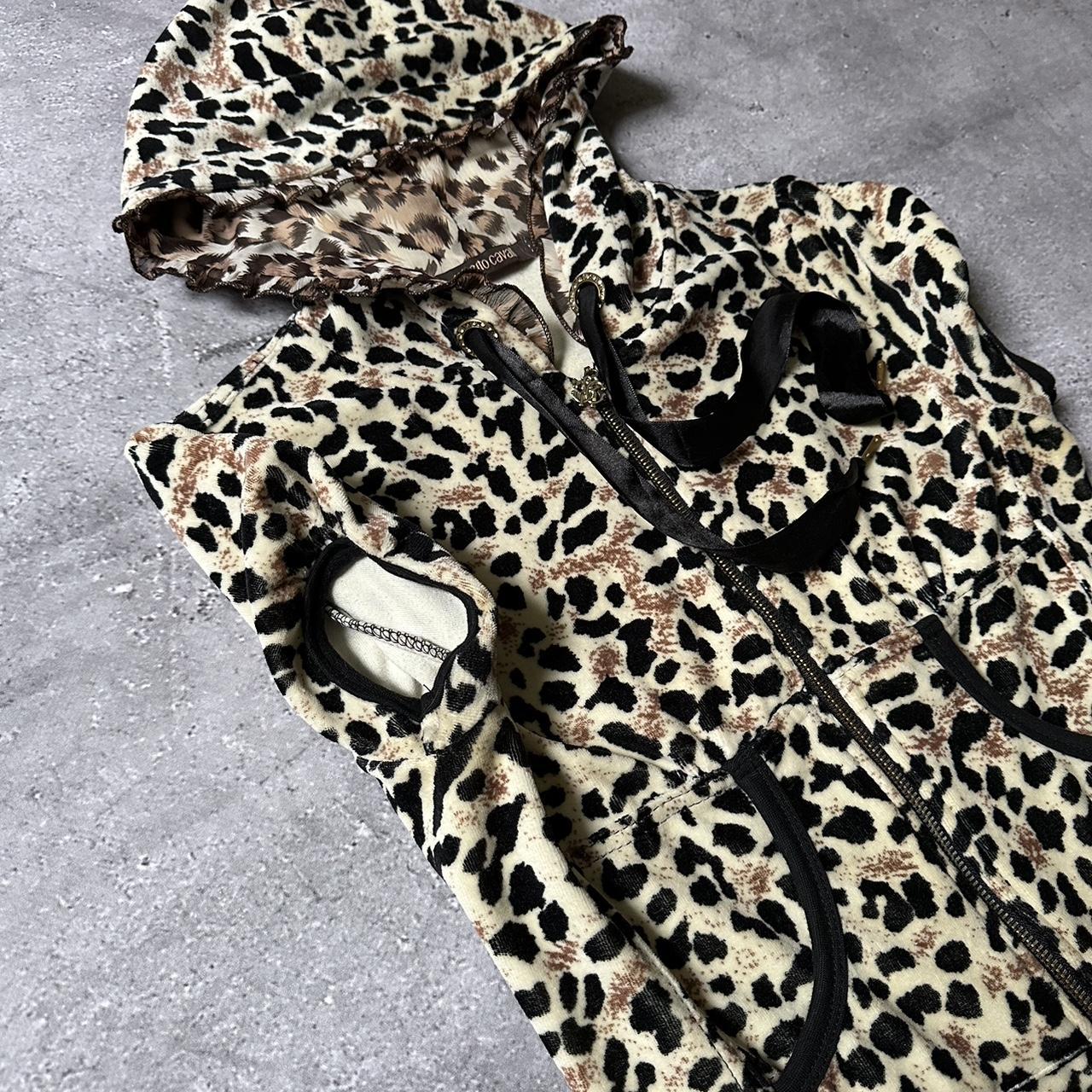 Just cavalli leopard hoodie hotsell