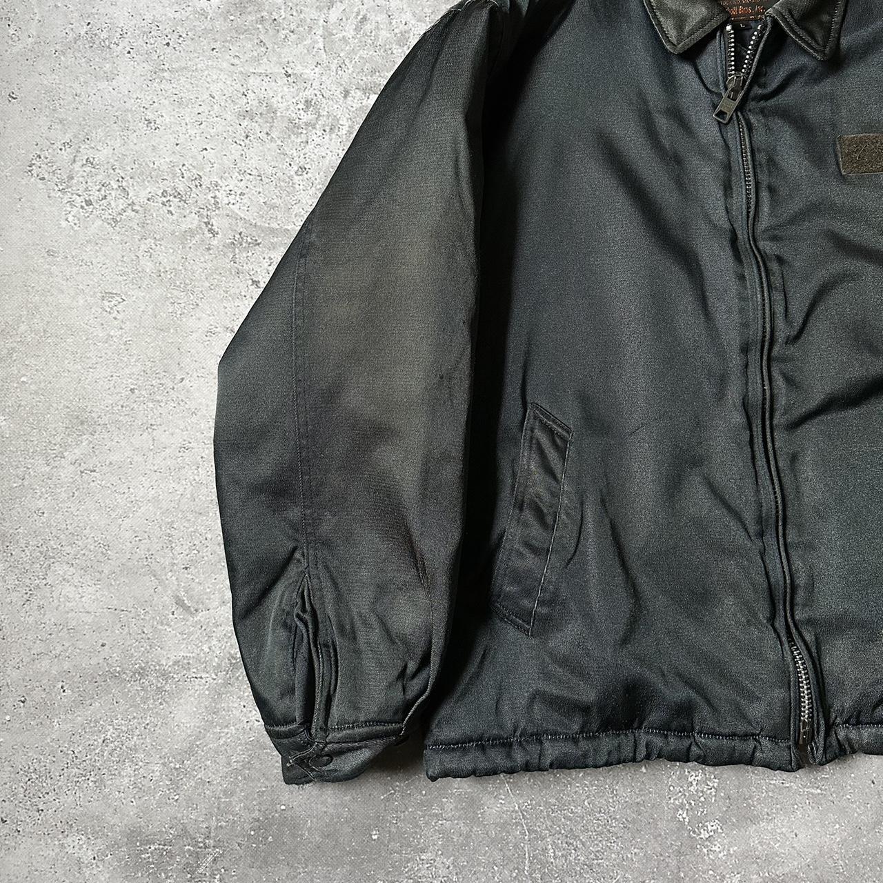 Vintage 90s Schott NYC Security Quilted Lined Bomber | Depop